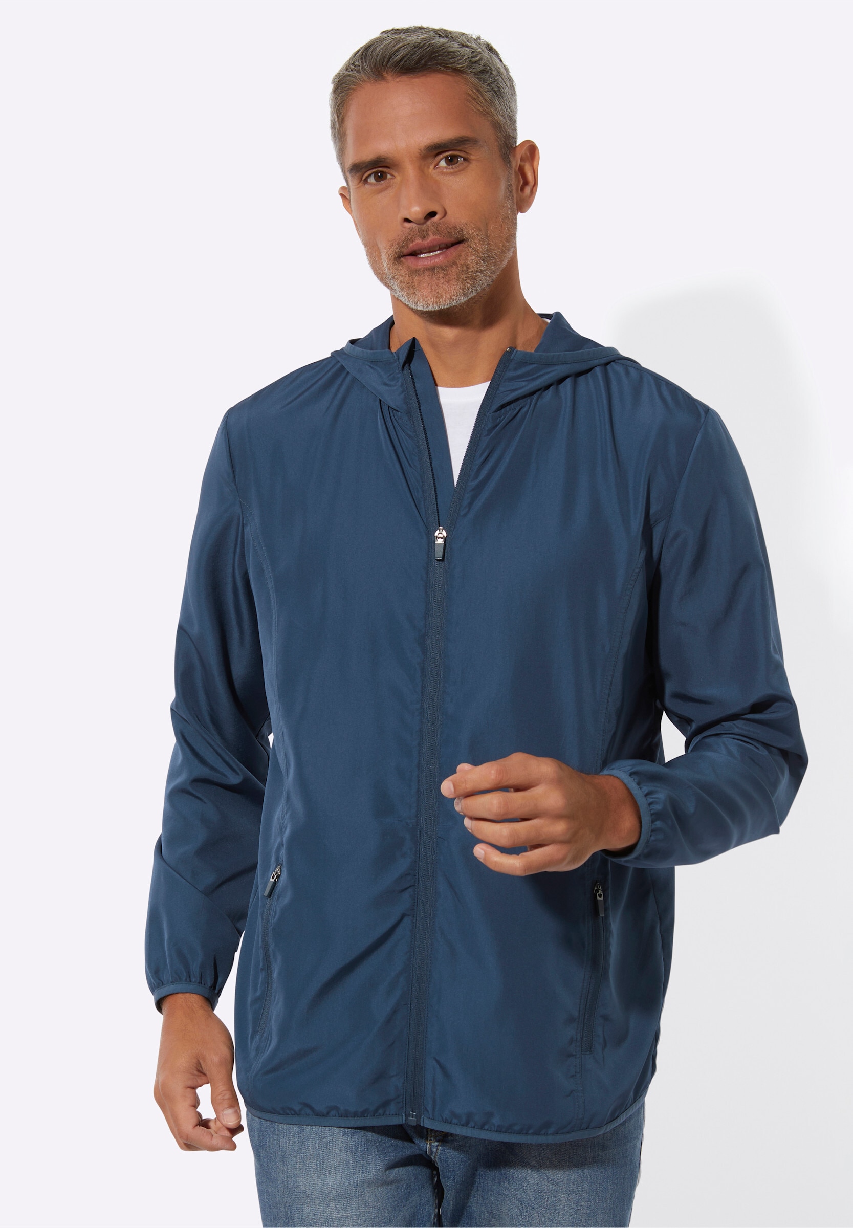 Sieh an! Regenjacke »Regenjacke Regenjacke mit Kapuze« mit Kapuze