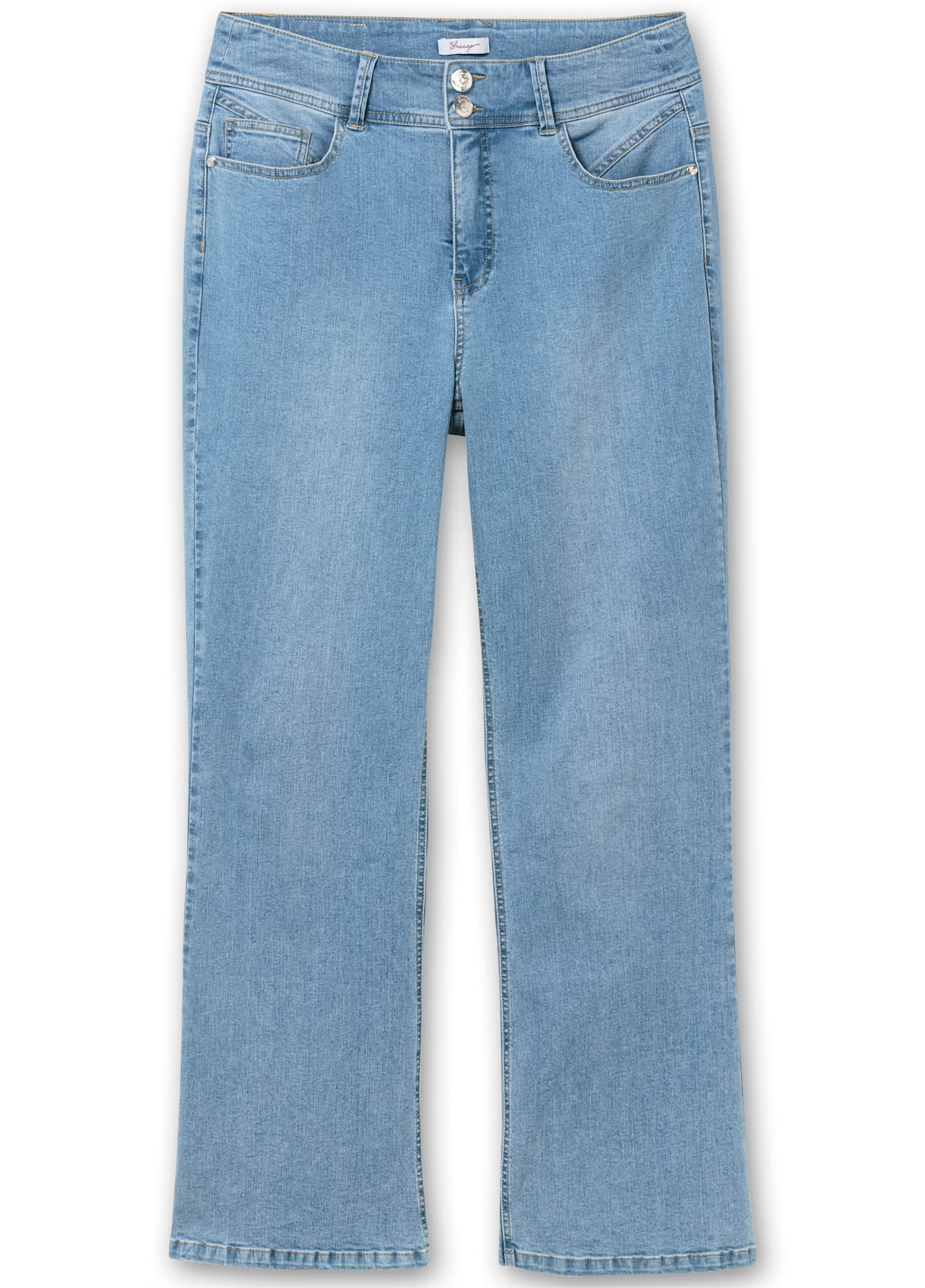 Sheego Bootcut-Jeans, (1 tlg.)