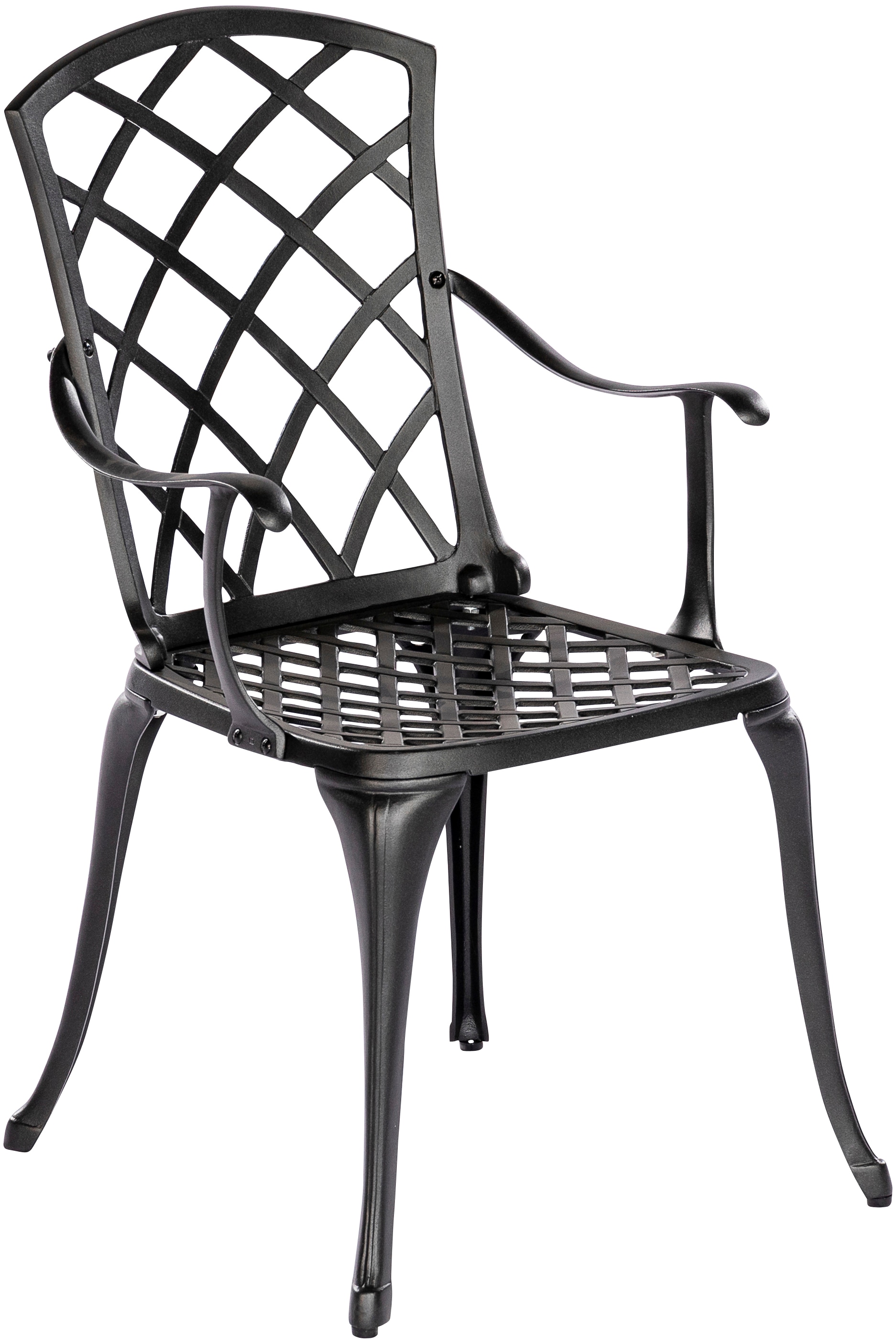 MERXX Garten-Essgruppe »Rhodos« Set, 9 Stk. tlg. 4 Sessel,inkl. Auflagen, Tisch