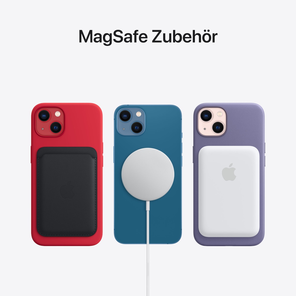 Apple Smartphone »iPhone 13«, Blue, 15,4 cm/6,1 Zoll, 512 GB Speicherplatz, 12 MP Kamera