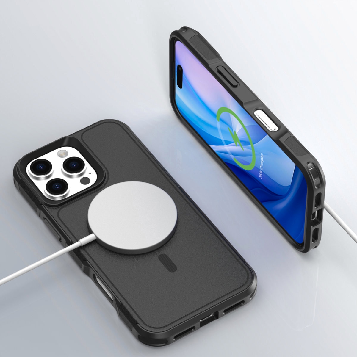 4smarts Handyhülle »Defend Case für Apple iPhone 16 Pro«, Backcover, Schutzhülle, Handyschutzhülle, Case, Schutzcase, stoßfest