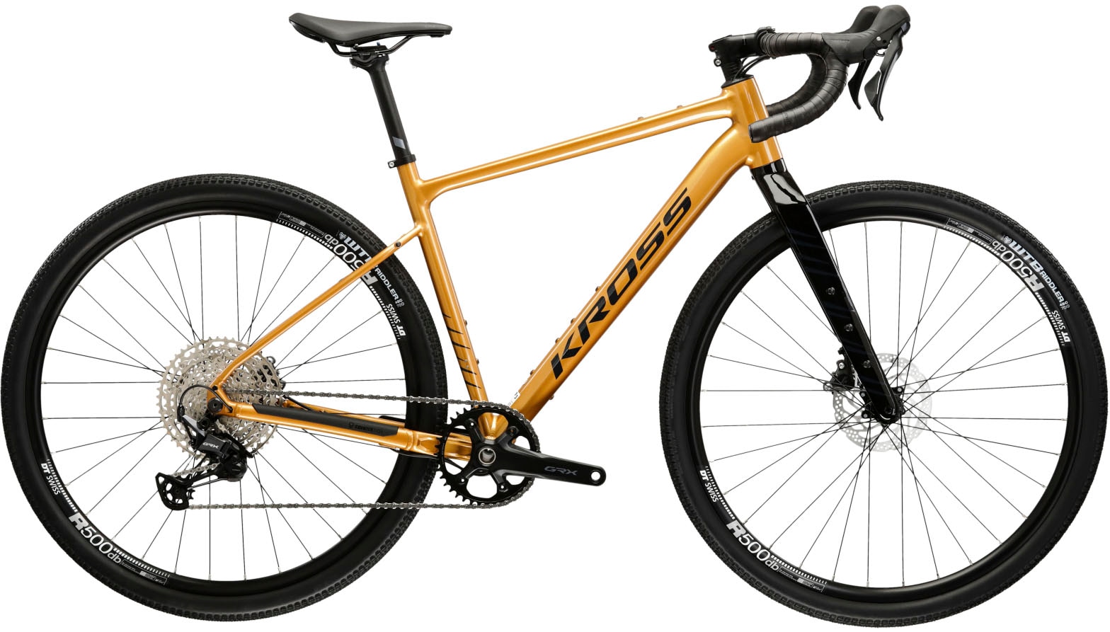 Kross Gravelbike »Esker 5.0« 12 Gang Kettenschaltung in gelb, Größe 28 Zoll (71,12 cm) hinten: 28 Zoll (71,12 cm)