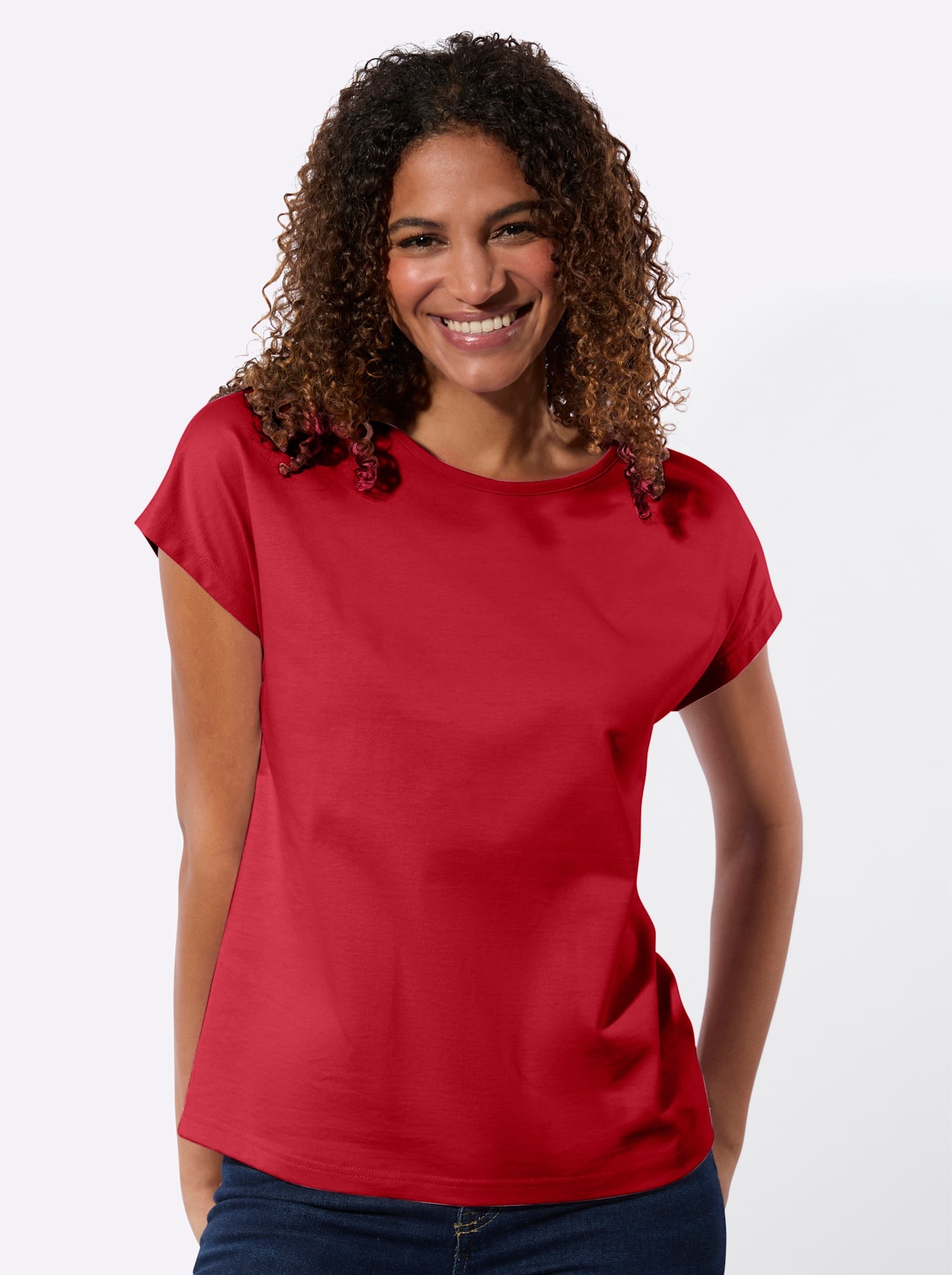 Casual Looks Rundhalsshirt »2er-Pack Shirts« 2 tlg.