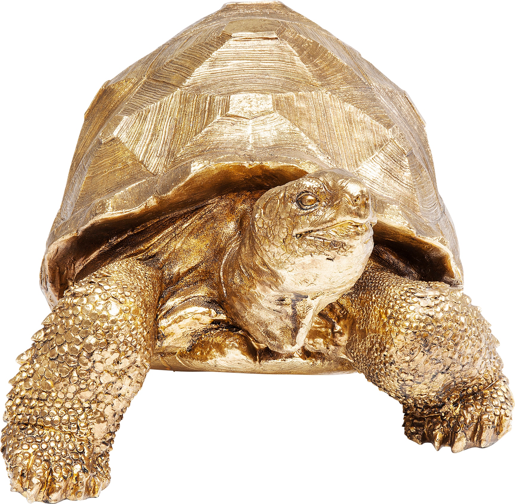 Kare Design Dekofigur »Turtle Gold Medium 40cm«