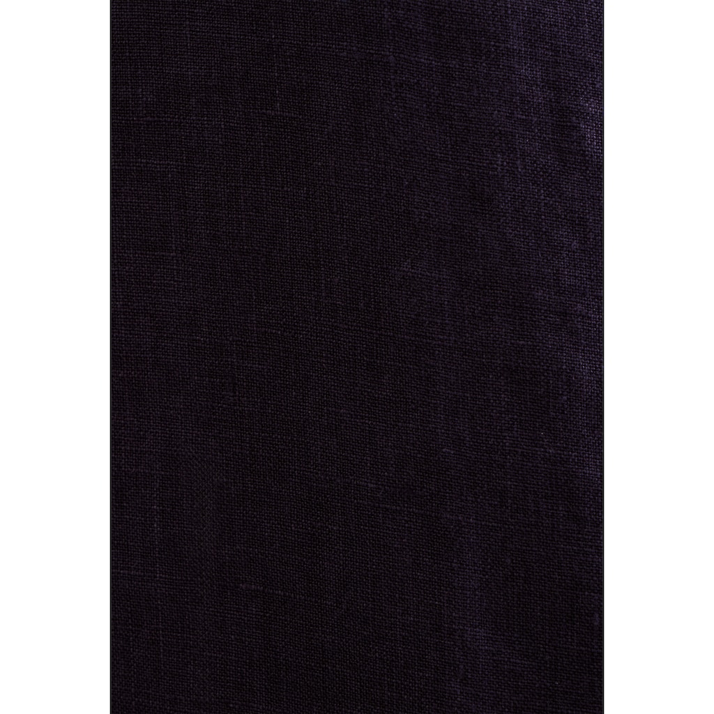 seidensticker Sommerkleid »Schwarze Rose«, 7/8-Arm Kragen Uni