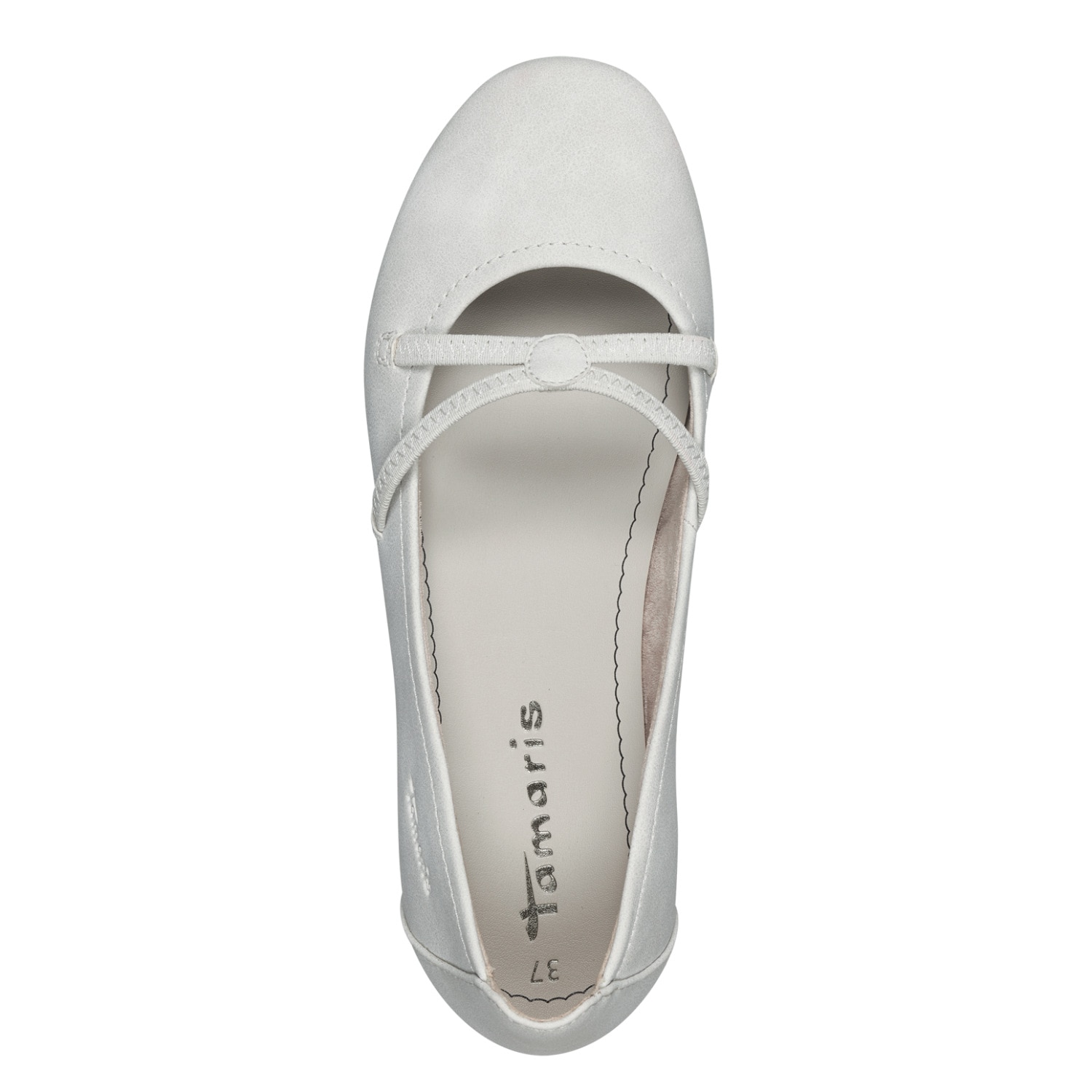 Tamaris Ballerina »Caterina«  Flats, Festtagsmode, Slipper mit Gummizugriemchen
