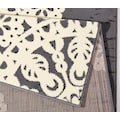 HANSE Home Teppich »Lace«, rechteckig, 9 mm Höhe, Kurzflor, Florales Motiv, ringsum gekettelt, Wohnzimmer, Schlafzimmer, Arbeitszimmer, Robust, Pflegleicht, Mandala