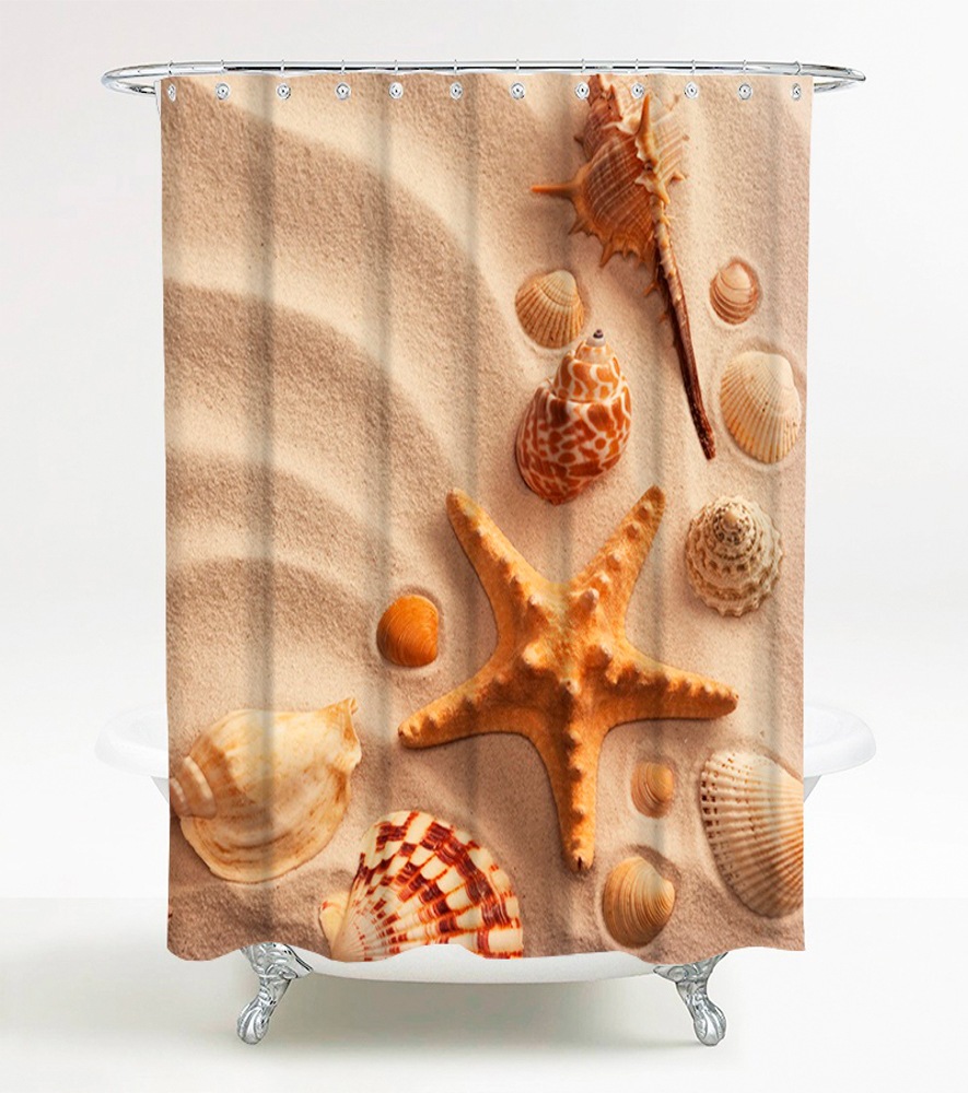 Sanilo Duschvorhang »Sanibel«, Breite 180 cm, Höhe 200 cm