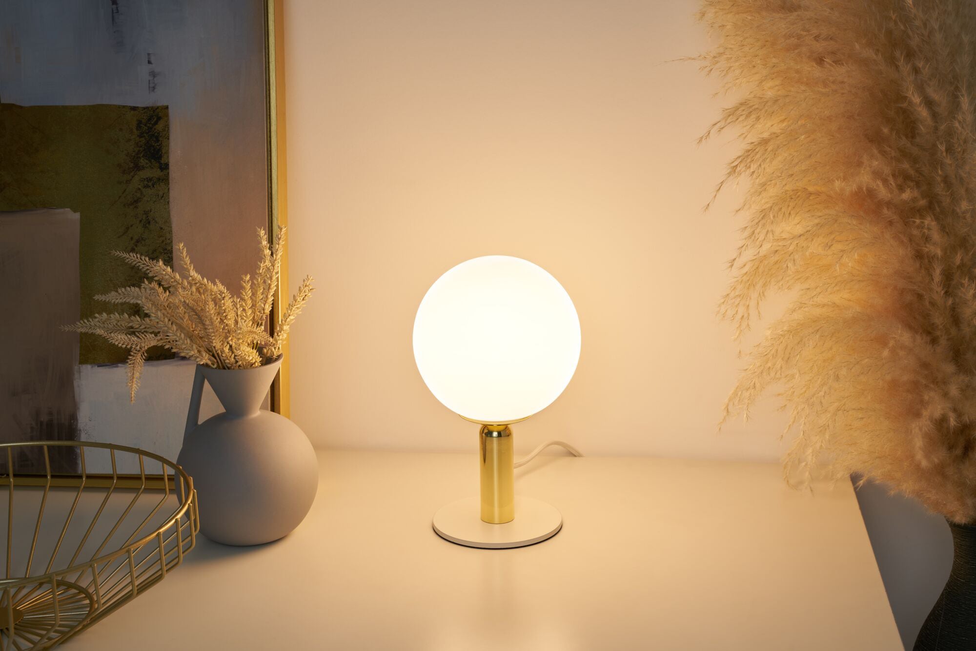 Pauleen Tischleuchte »Splendid Pearl«, 1 flammig, Leuchtmittel G9 | ohne Leuchtmittel, G9