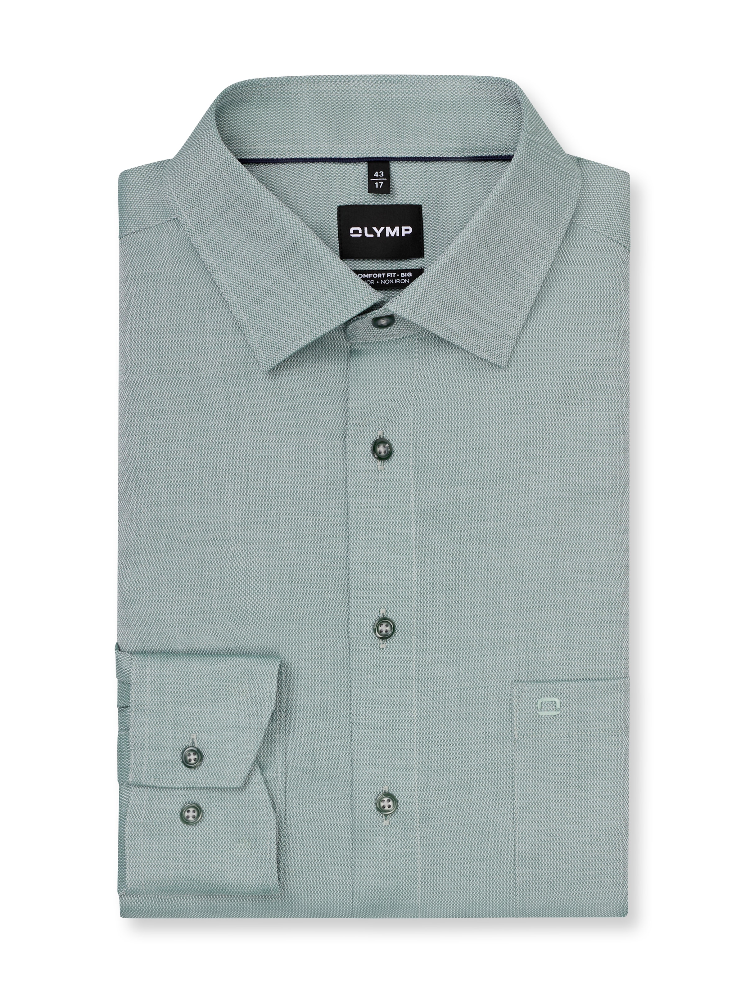 OLYMP Langarmhemd »Big & Tall« New Kentkragen, comfort fit
