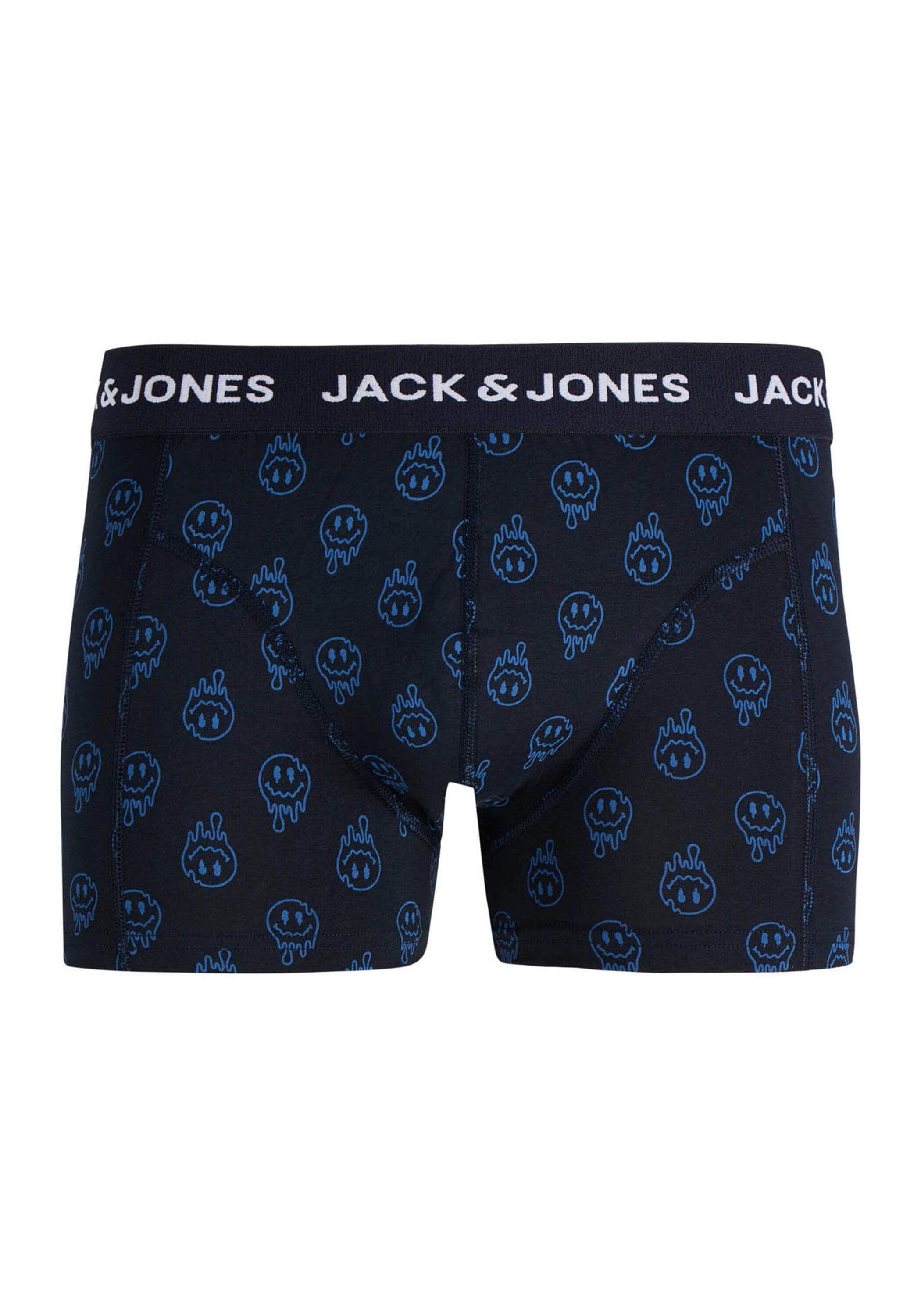 Jack & Jones Boxershorts »Boxershort JACDALE SMILEY TRUNKS 5 PACK 5er Pack«
