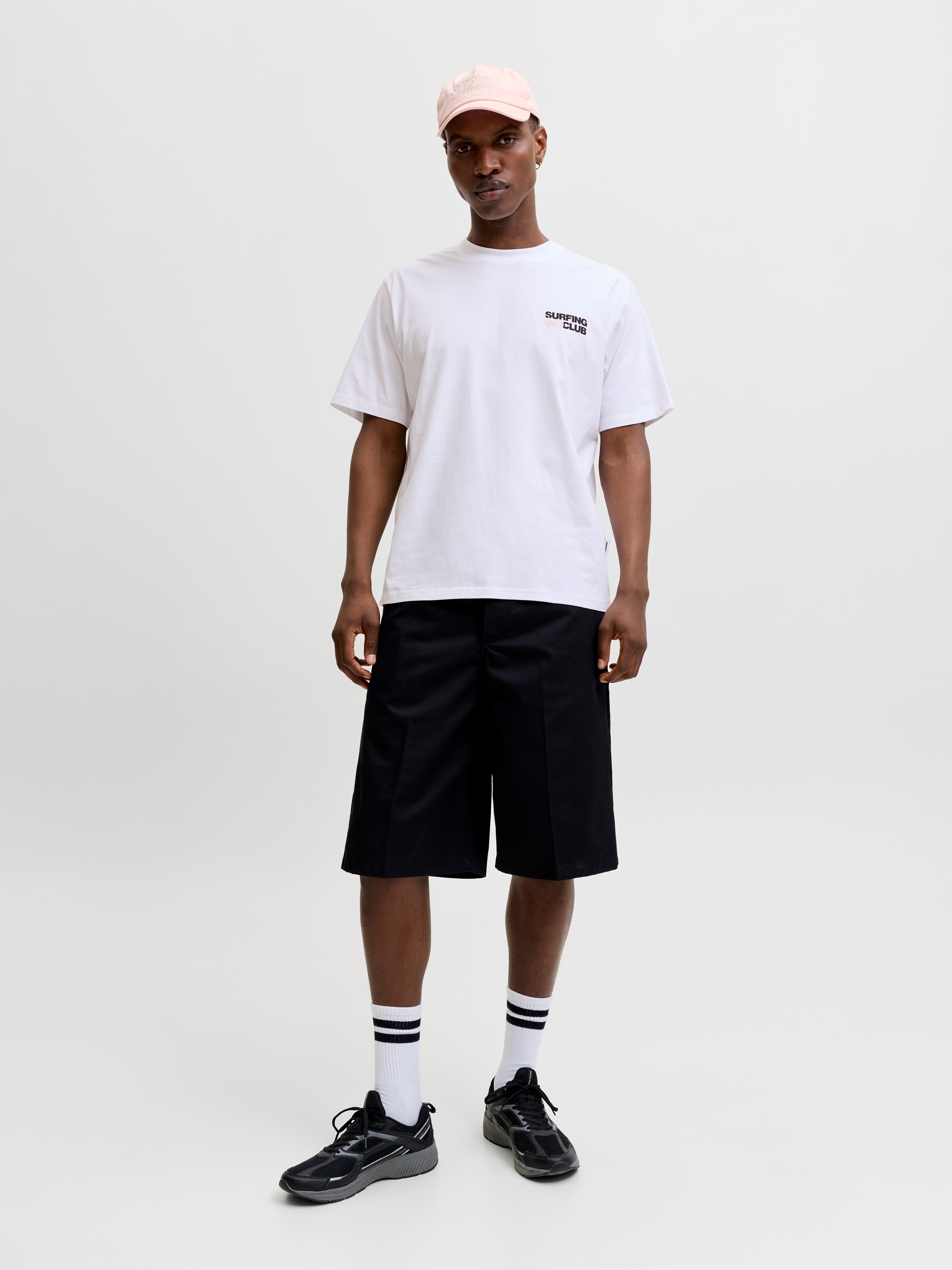 Jack & Jones T-Shirt »JCOMARINA BACK PRINT TEE SS CREW NECK« mit Print