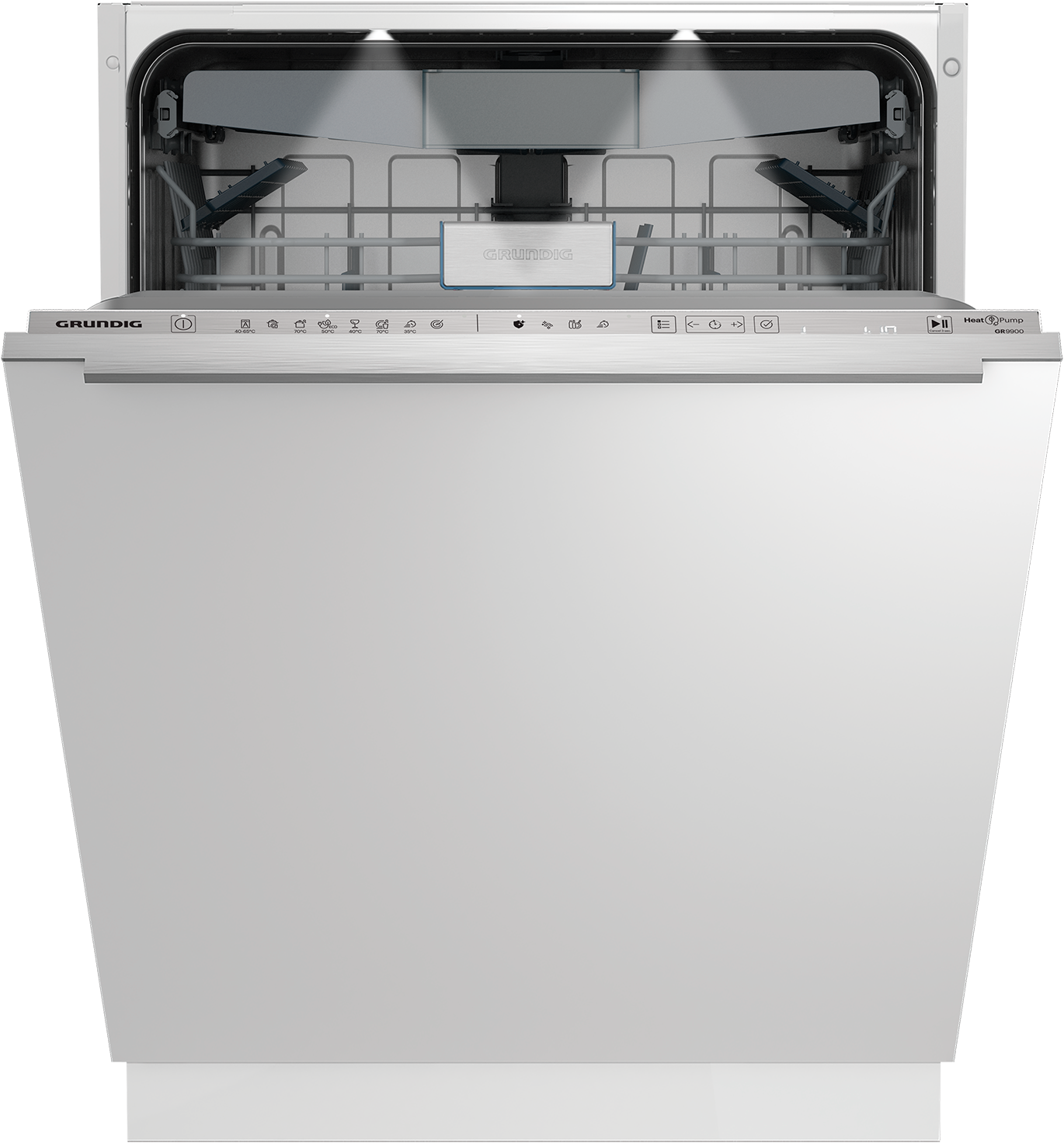 Grundig vollintegrierbarer Geschirrspüler »GNVP4512X«, 15 Maßgedecke, BestFit Zero - Gleitscharnier