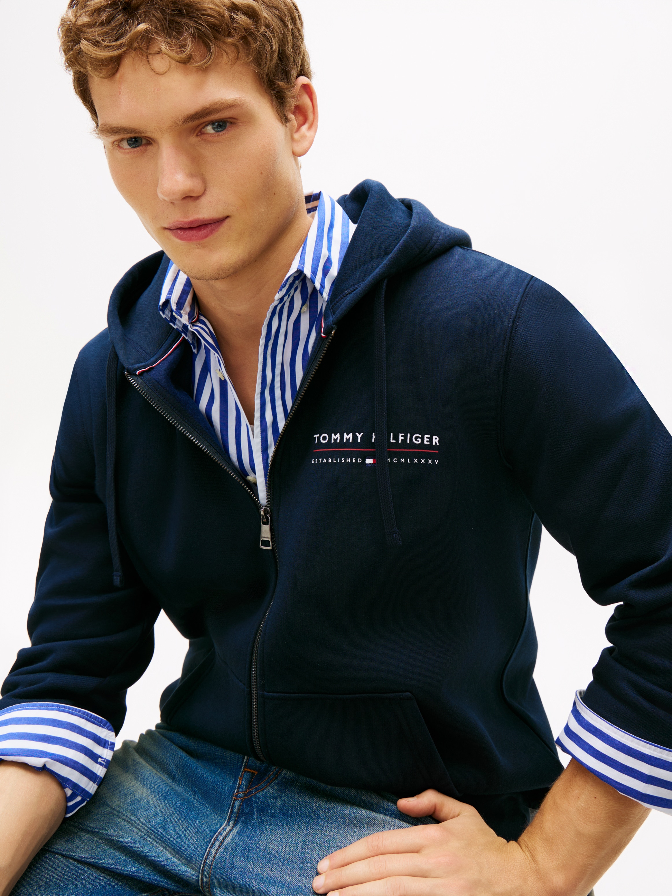 Tommy Hilfiger Kapuzensweatjacke »BRAND LOVE«
