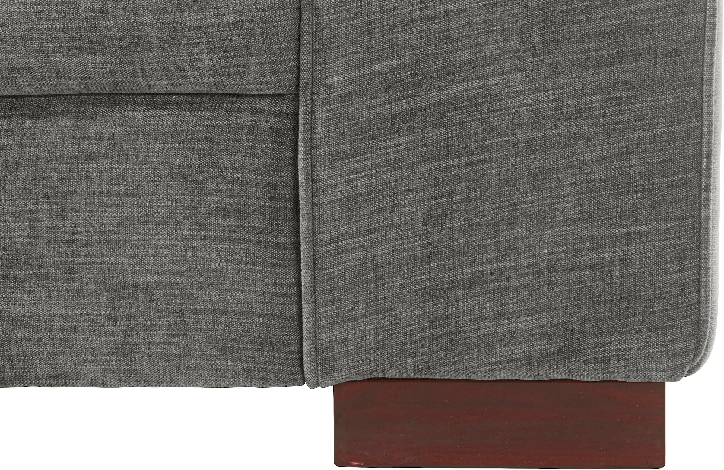 Home affaire Ecksofa »Broughton L-Form«, weicher Sitzkomfort, incl. 4 Zierkissen, Keder