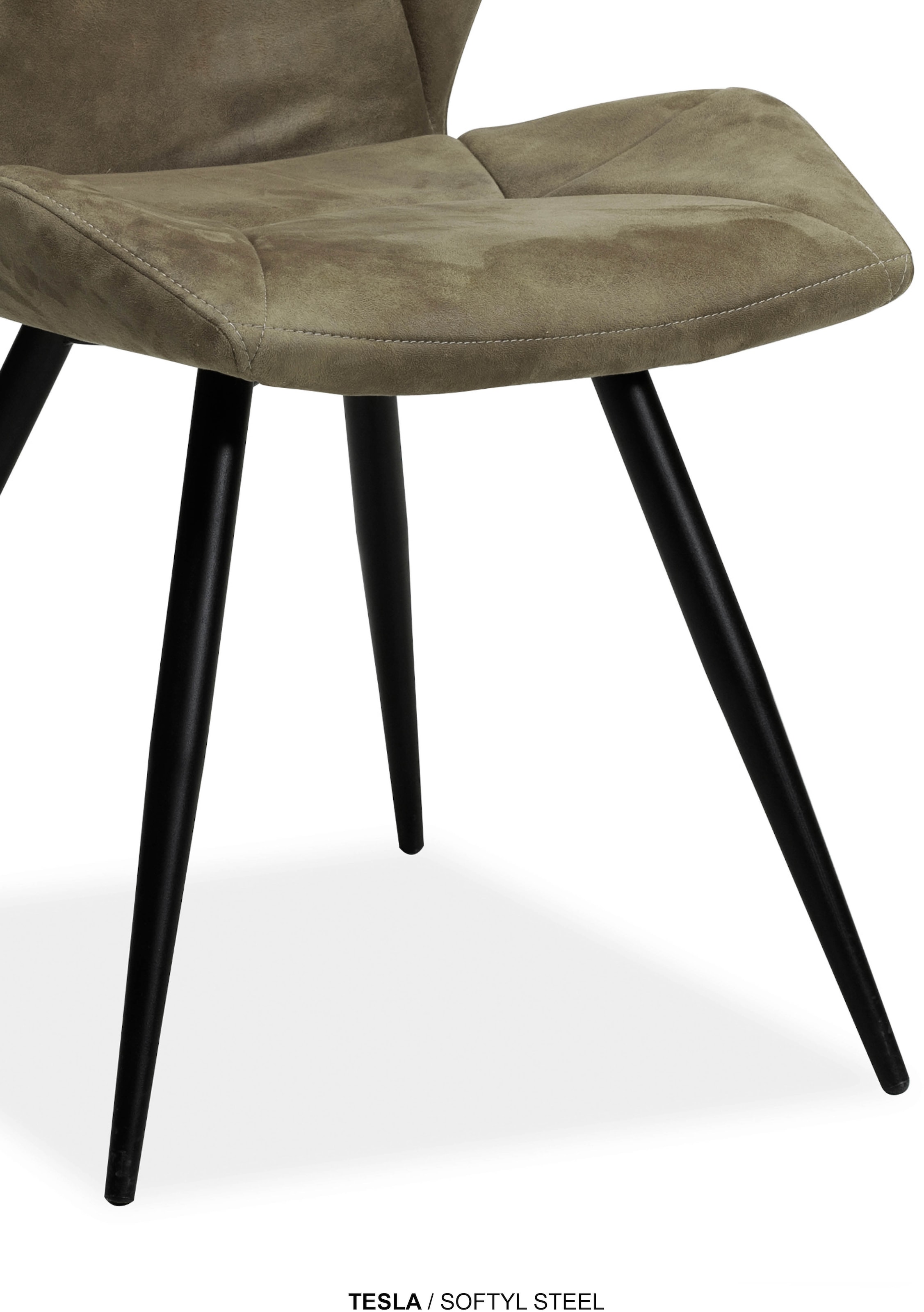 OMG Design Esszimmerstuhl »Tesla« (Set) 2 Stk.Esszimmerstuhl, pflegeleichter Bezug