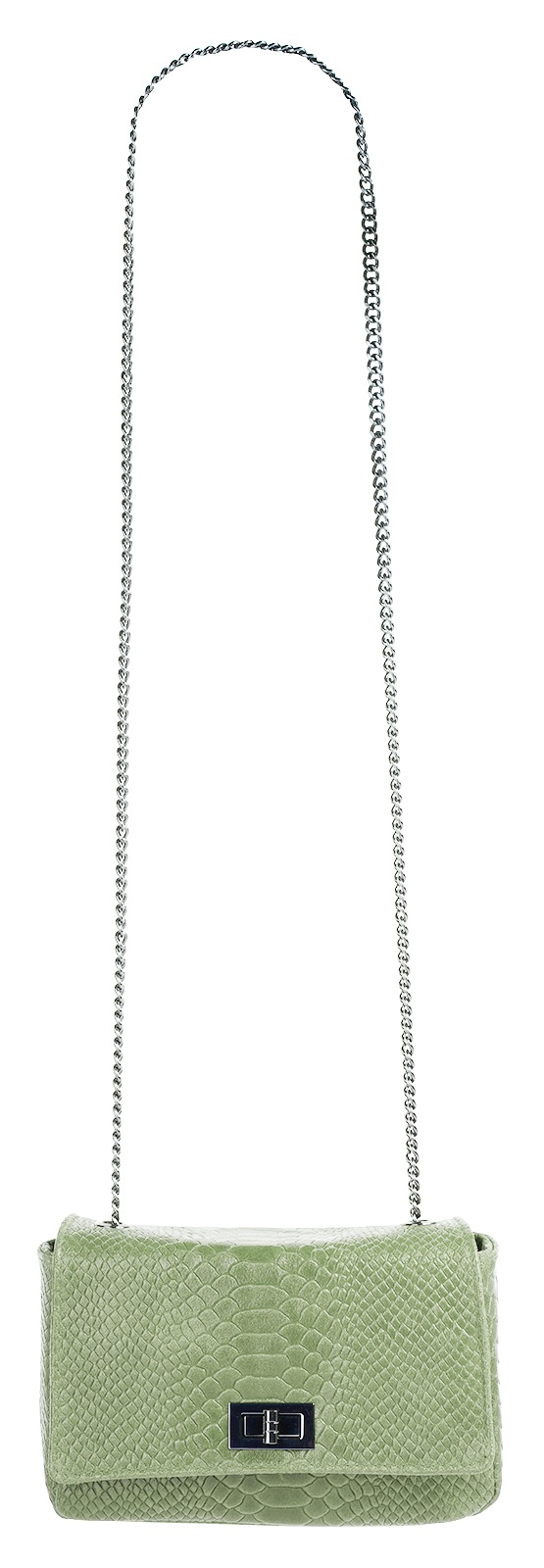 Cluty Umhängetasche echt Leder, Made in Italy