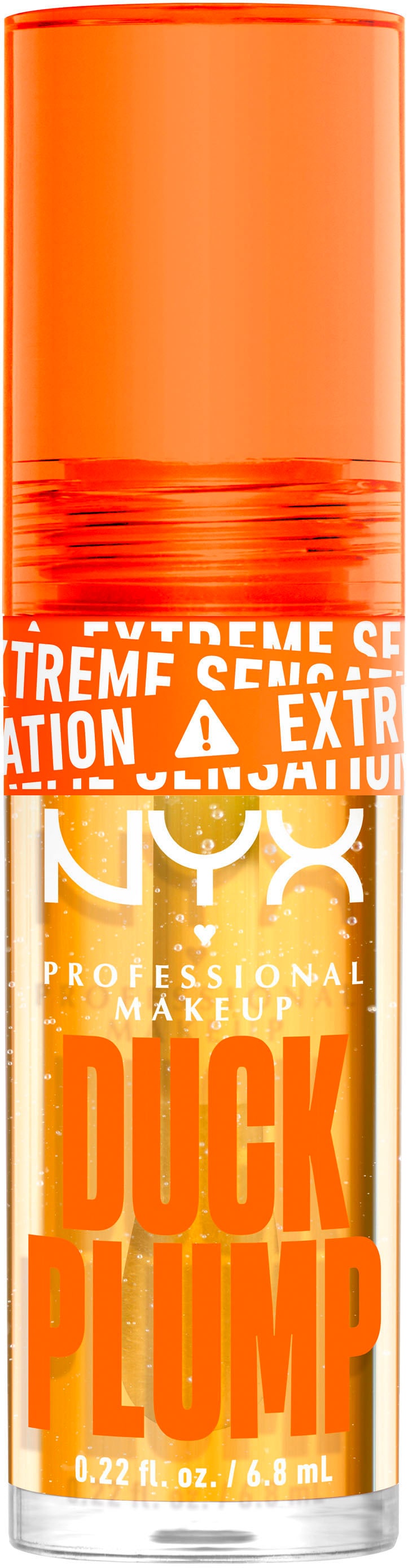 NYX Lipgloss »NYX Professional Makeup Duck Plump Clearly Spicy«, mit Collagen