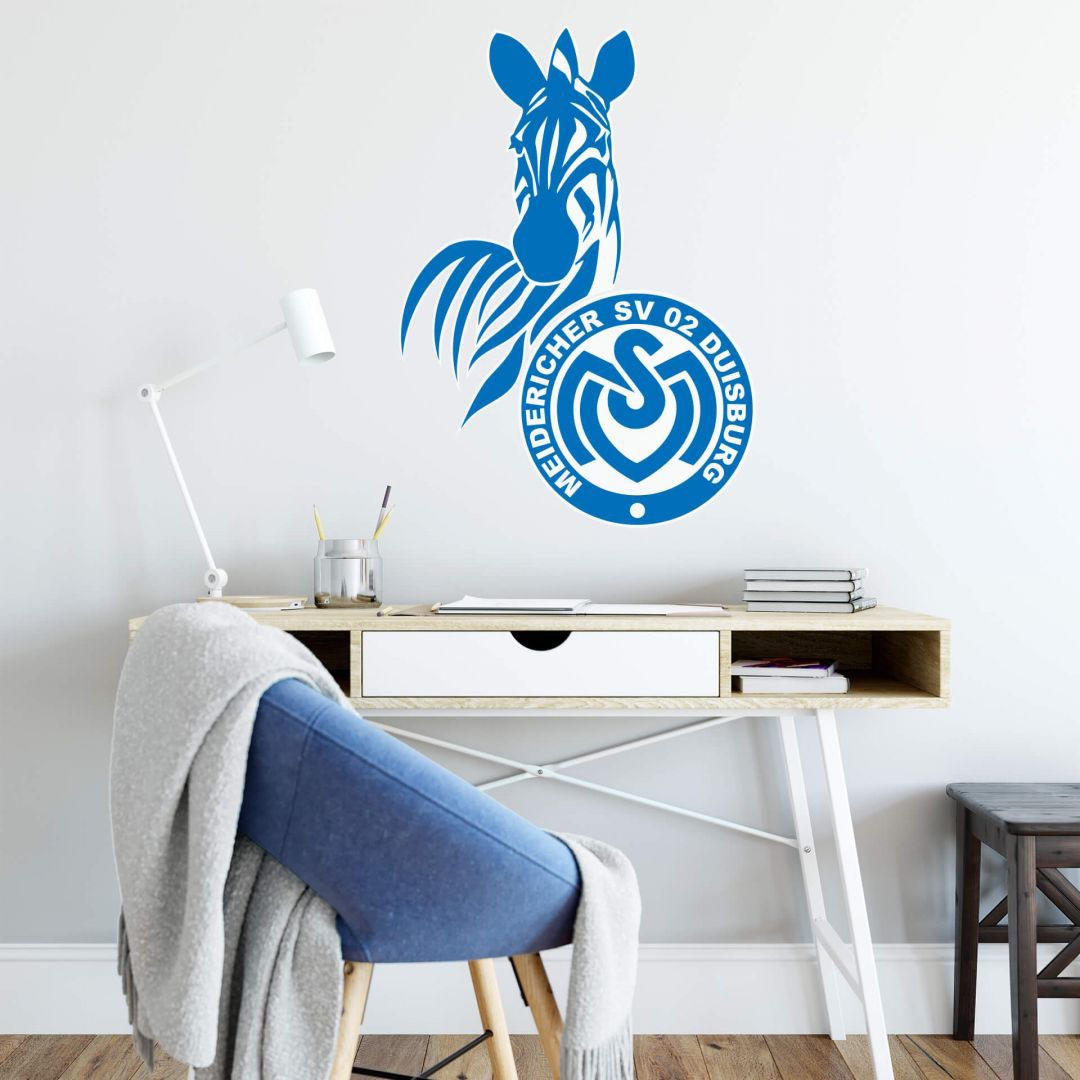 »Fußball online Duisburg OTTO MSV bei Wandtattoo Wall-Art Logo«