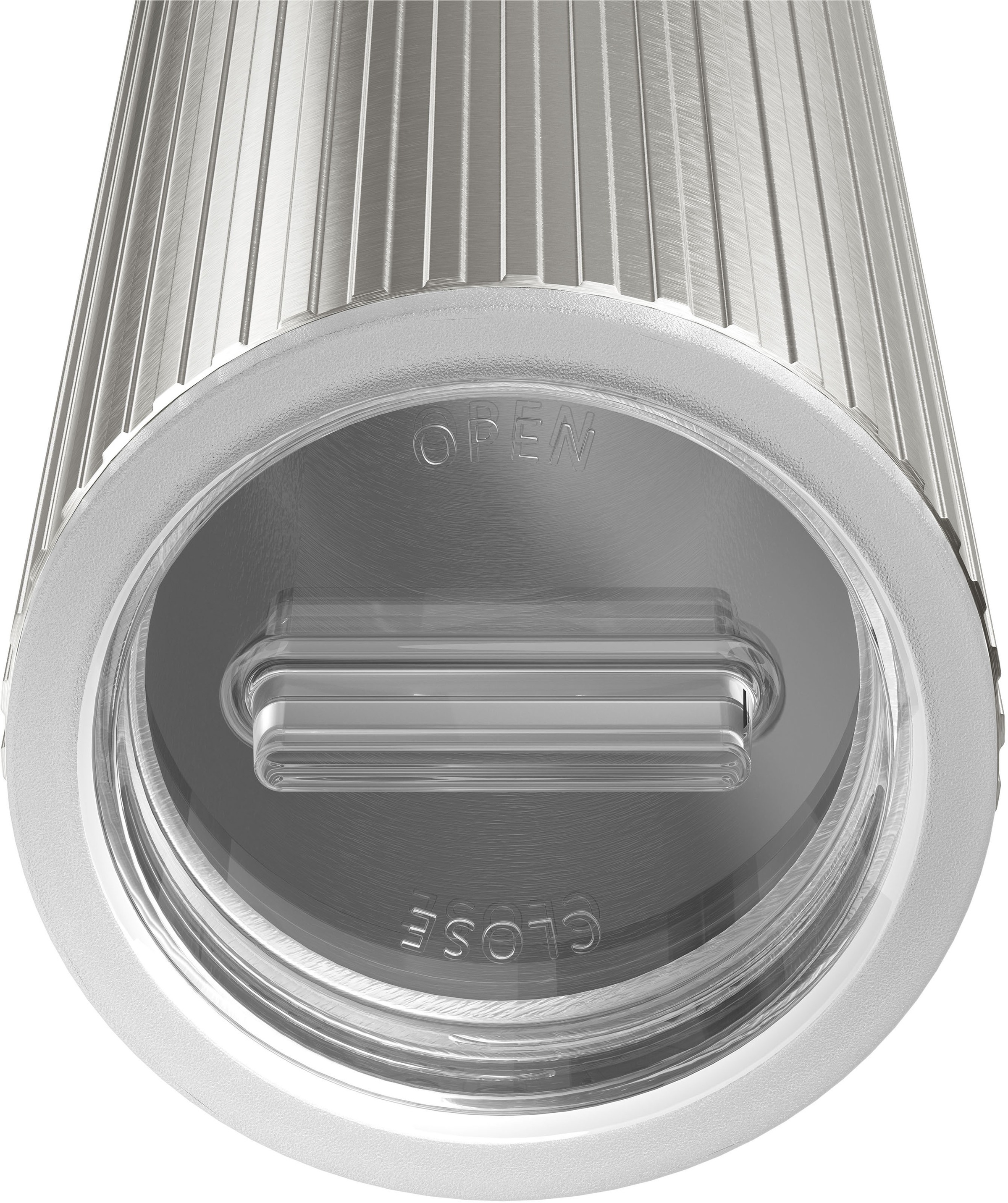 WMF Gewürzmühle »Signature Pro, aus Edelstahl« Keramikmahlwerk, einstellbarer Mahlgrad, magnetischer Deckel