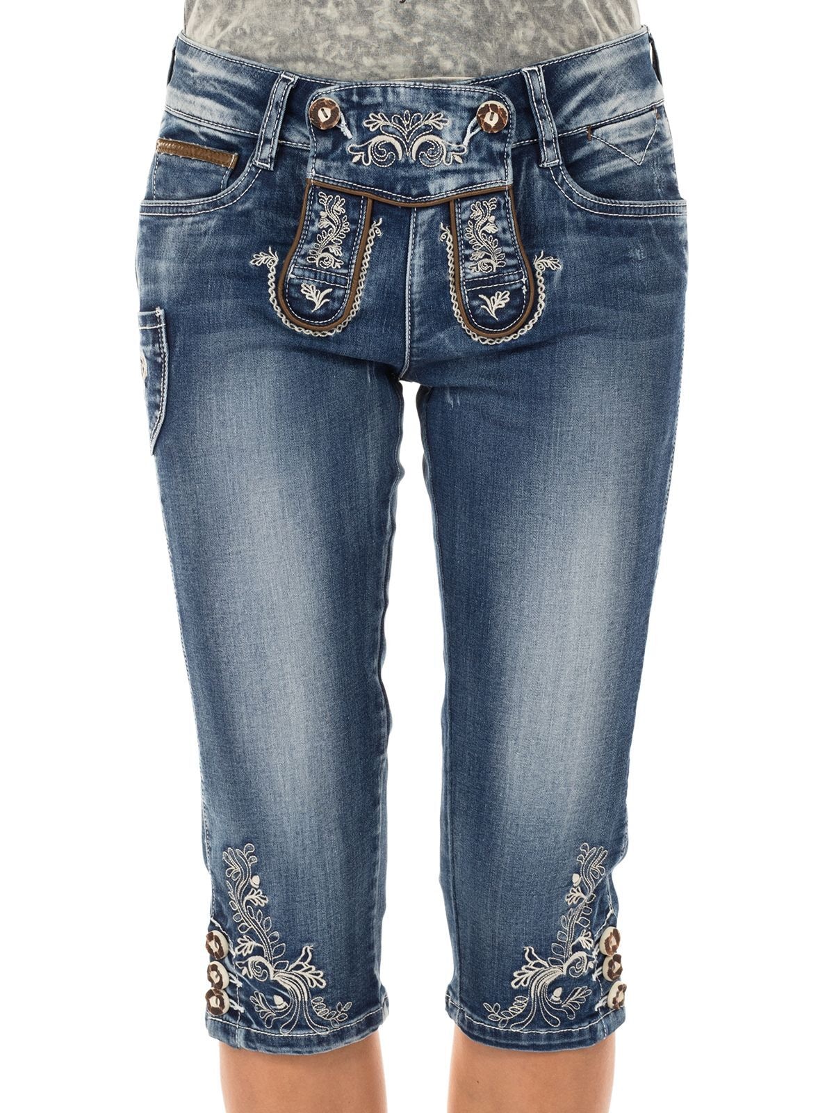 MarJo Shorts »Trachtenjeans K69-FRANZISKA«