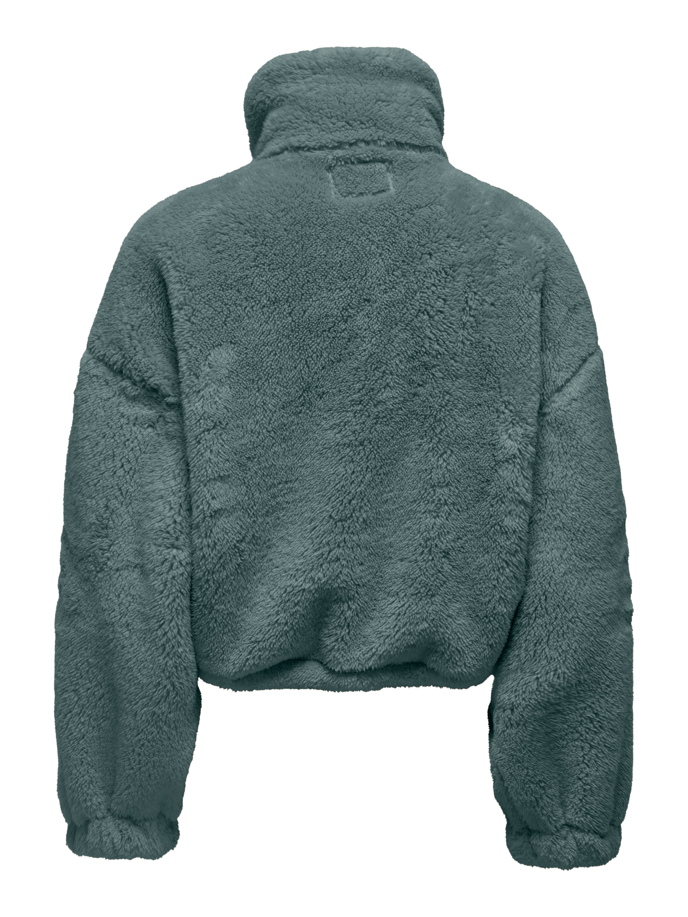 ONLY Plüschjacke »ONLANNA CONTACT LIFE SOL JACKET CC OTW« mit aufgesetzten Taschen, weiche Plüschqualität