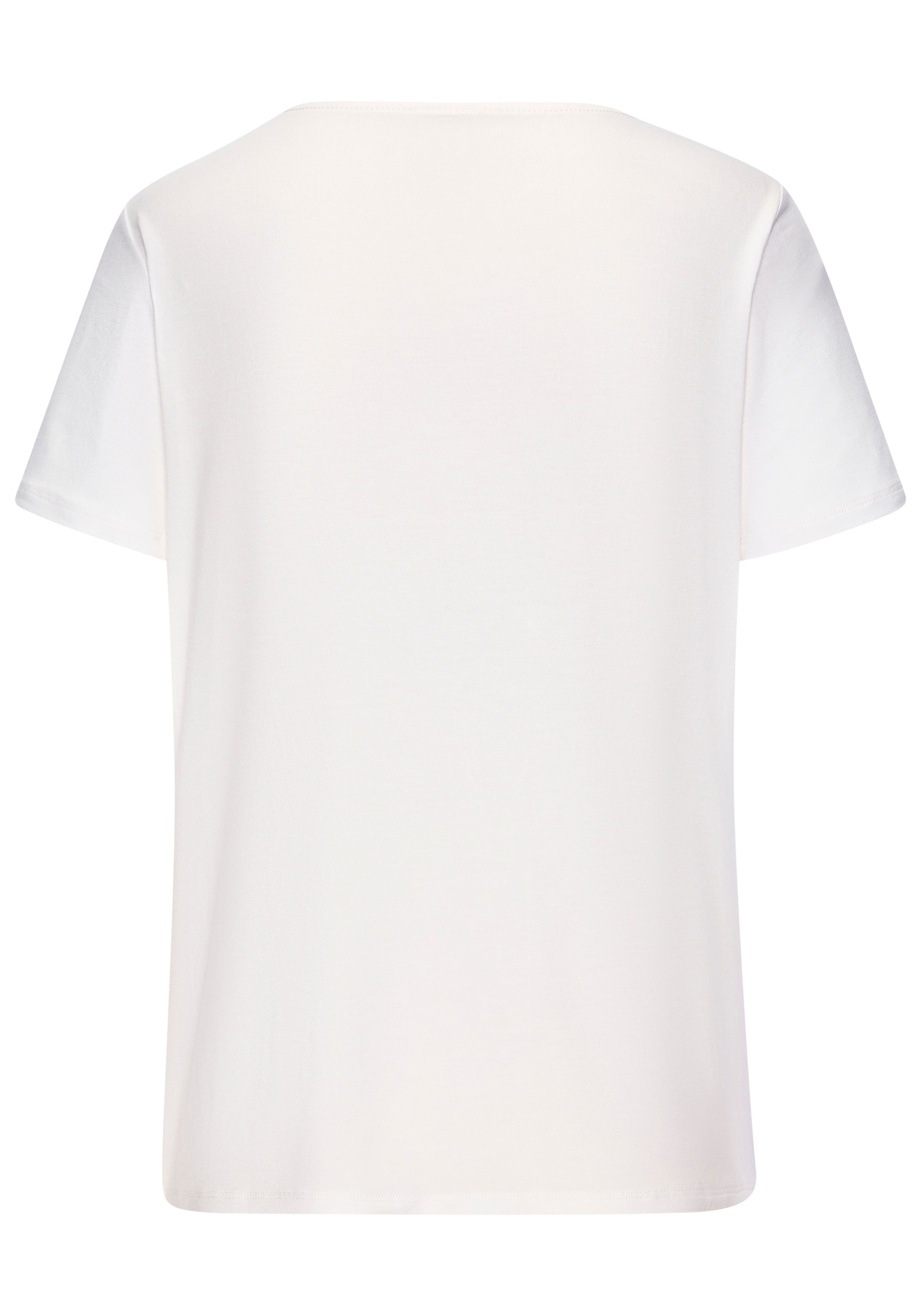 LASCANA T-Shirt »mit modischem Frontprint«, aus weichem Viskose-Stretch