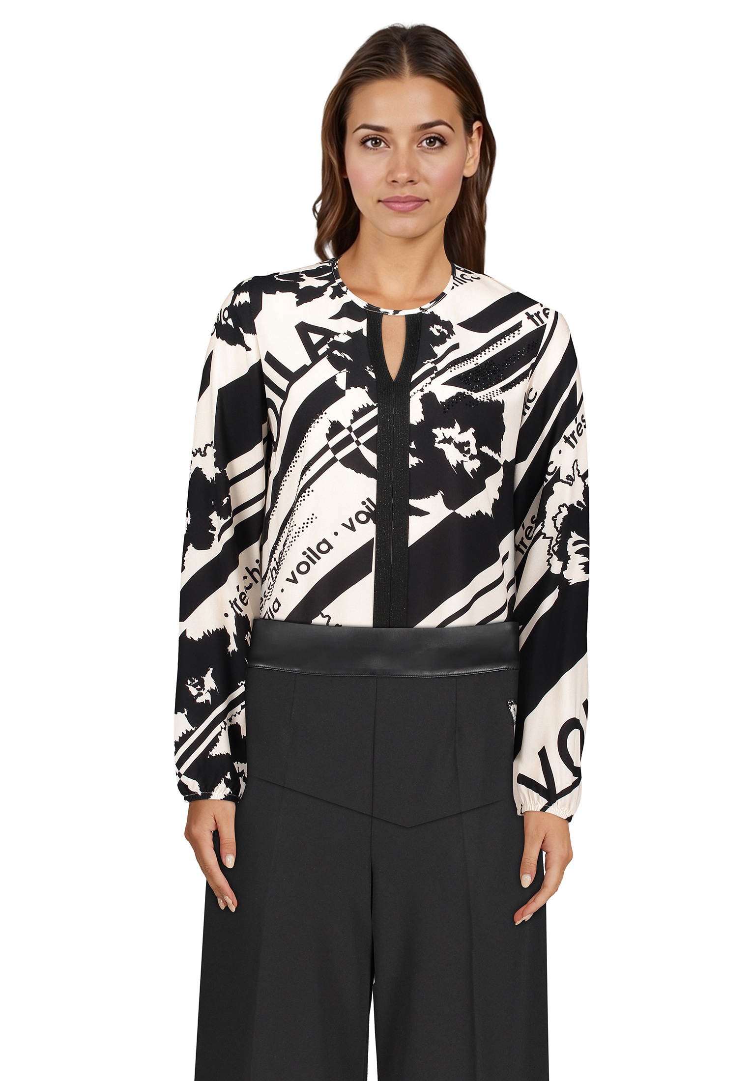 Betty Barclay Schlupfbluse »Schlupfbluse mit Rundhalsausschnitt«