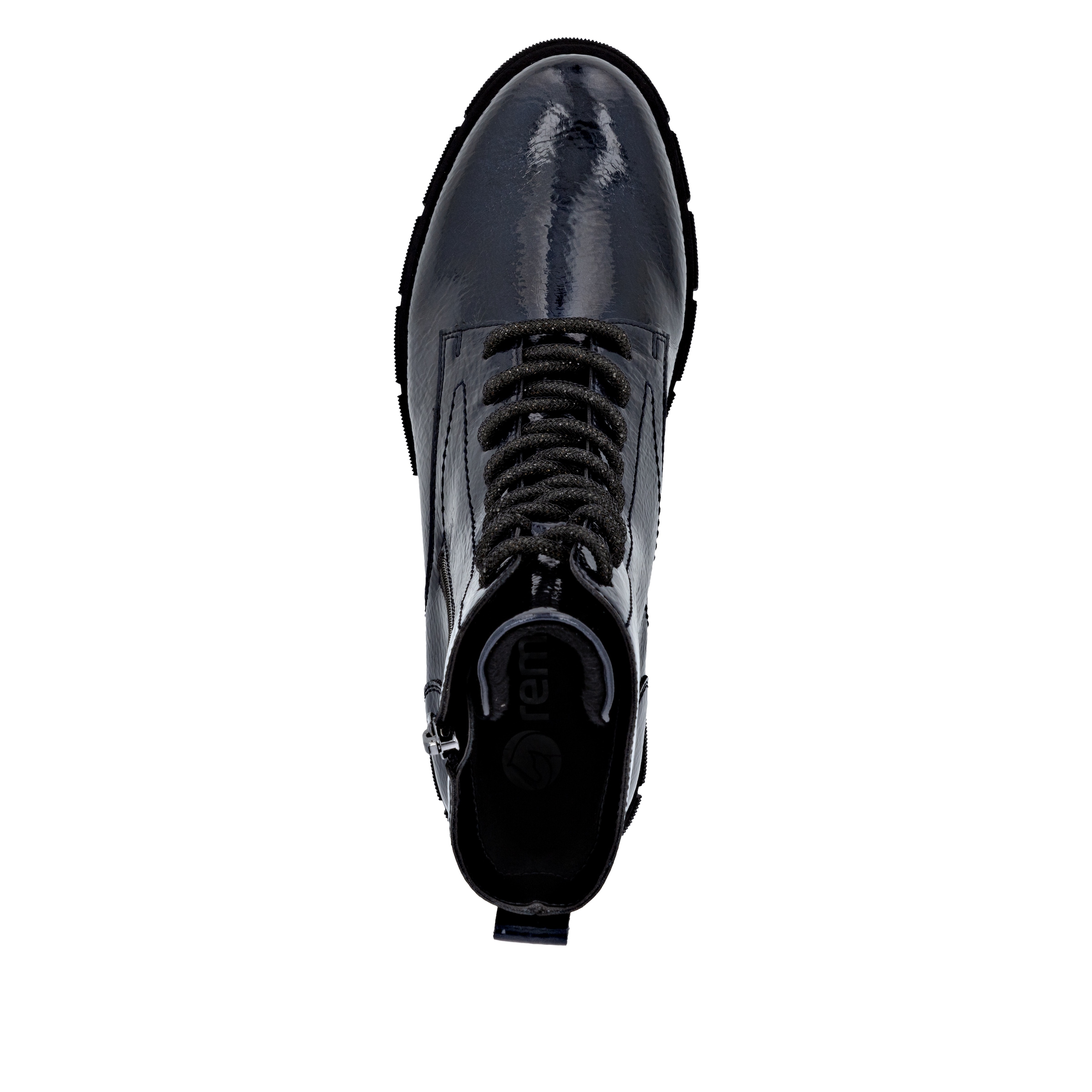 Remonte Schnürstiefelette  Schnürboots, Stiefelette, Profilsohle, mit Glitzer-Schnürsenkel