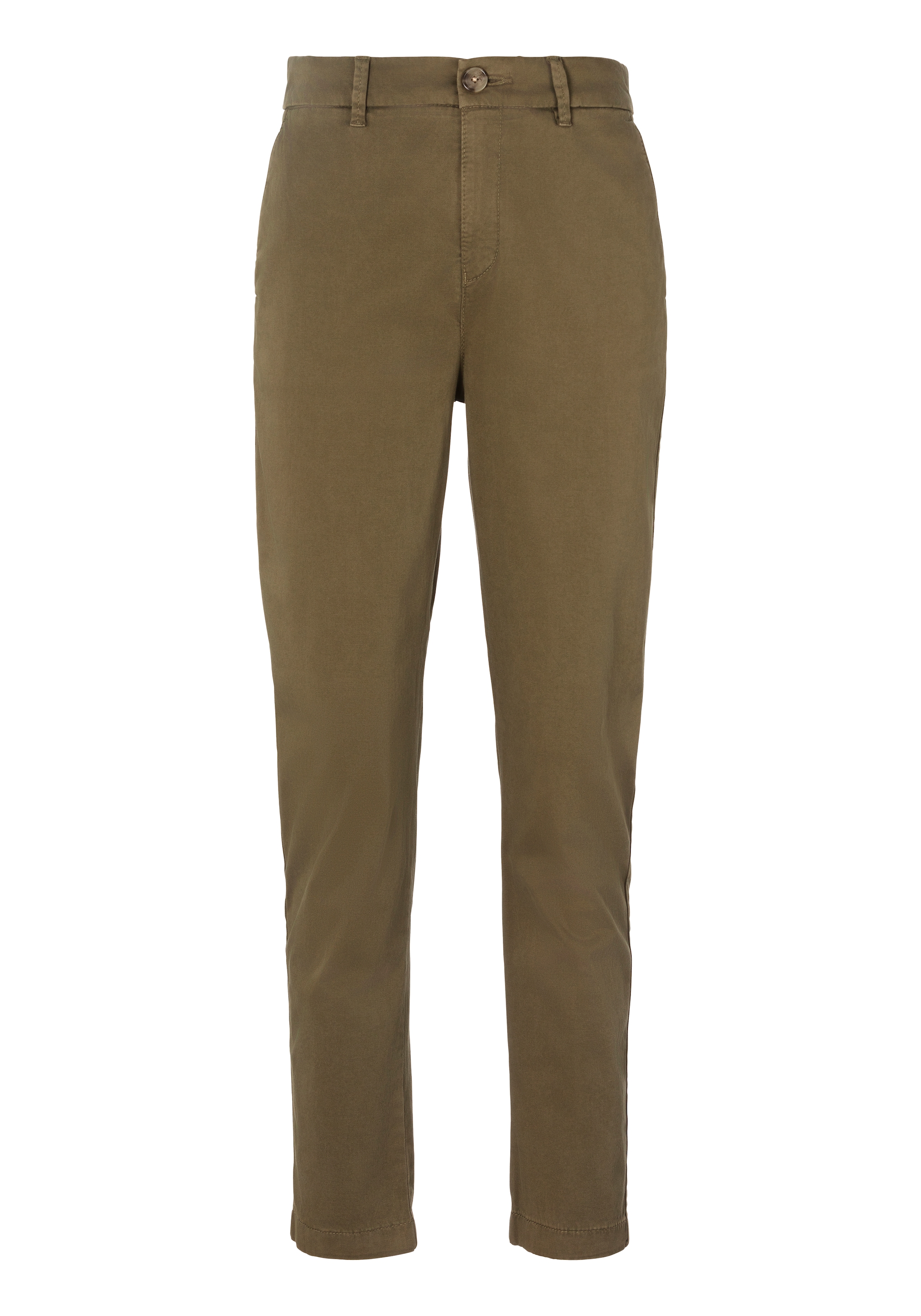 BOSS ORANGE Webhose »Tachini Premium Damenmode«, mit Leder-Brandlabel am hinteren Bundabschluss