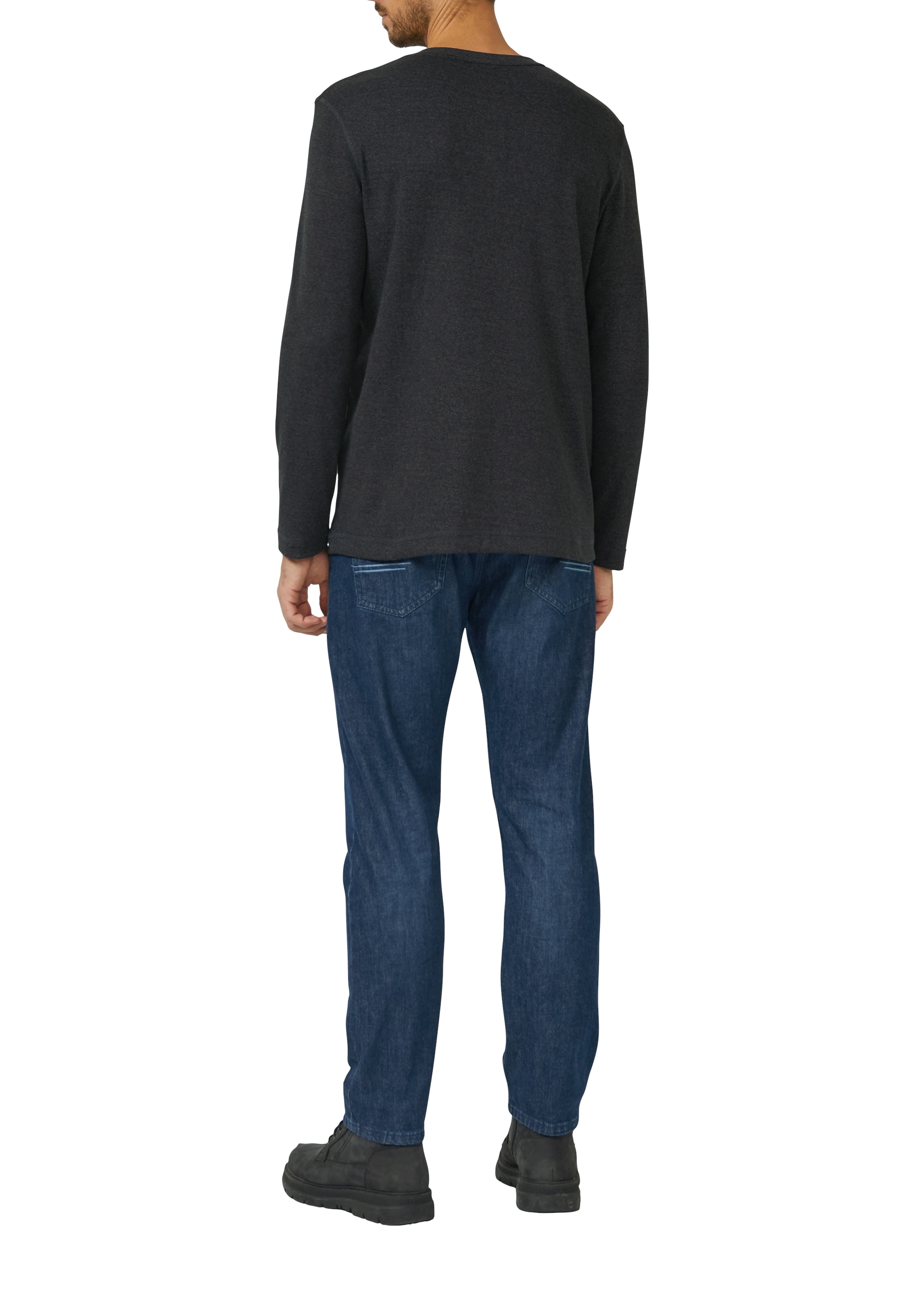 s.Oliver Langarmshirt mit Knopfleiste