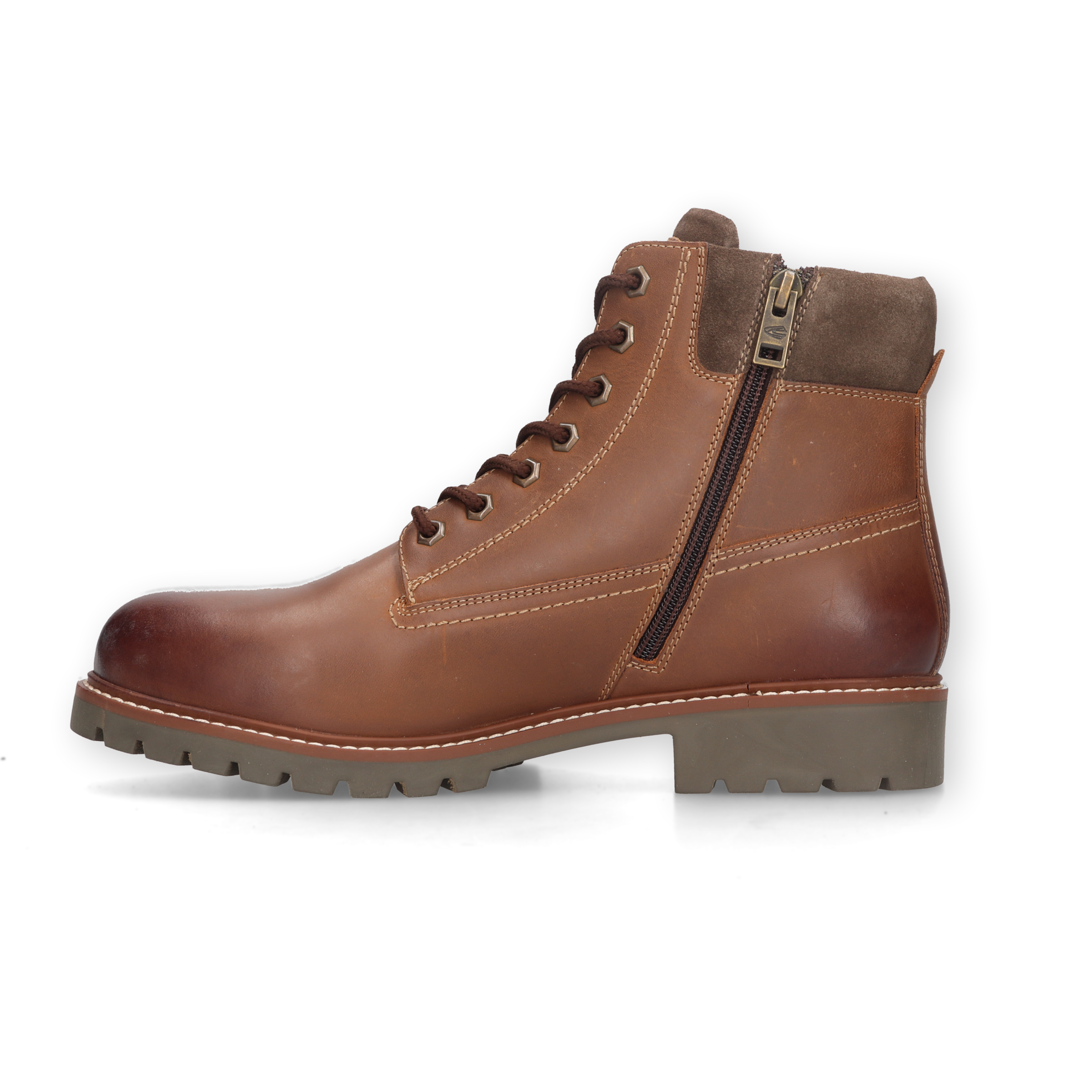 camel active Schnürboots  Schnürstiefel, Boots mit softem Schaftrand