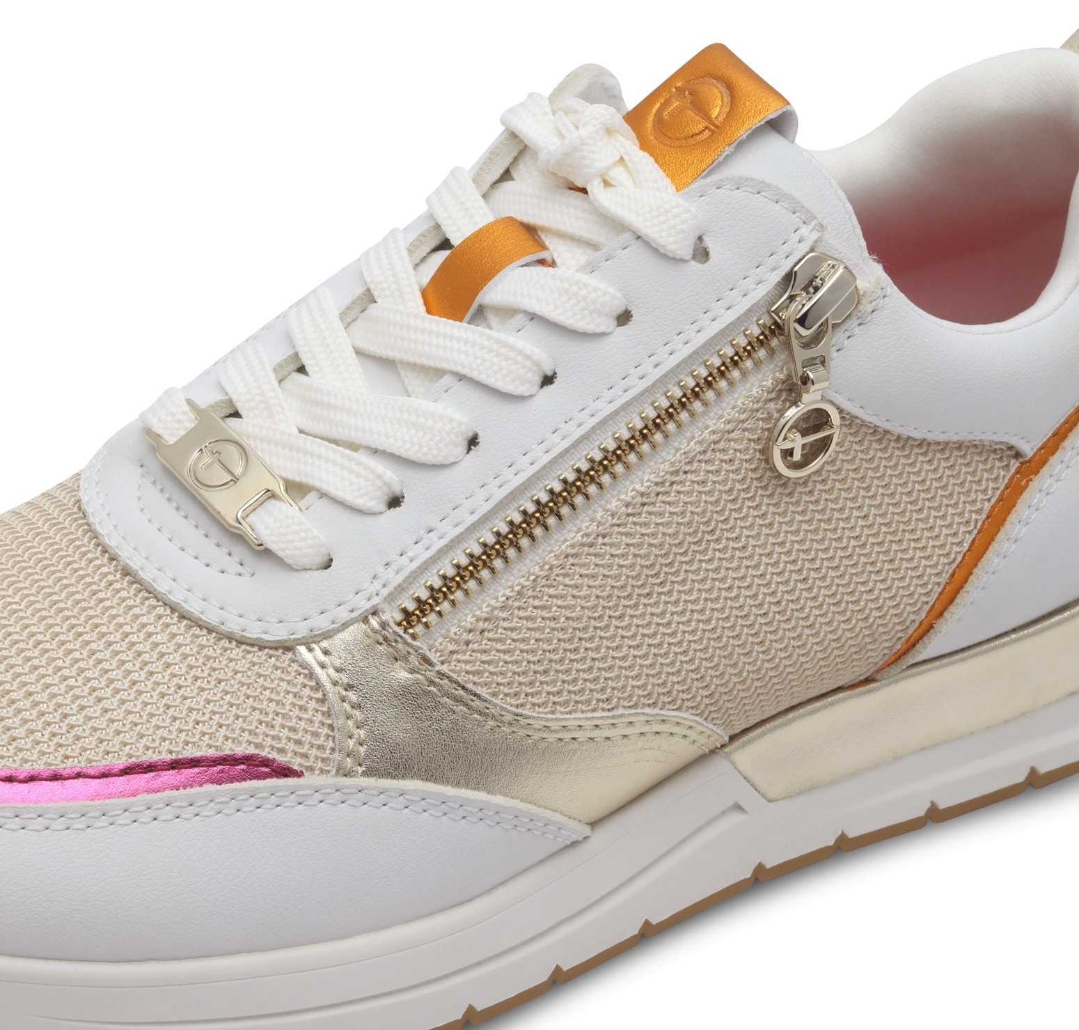 Tamaris Keilsneaker, Freizeitschuh, Halbschuh, Schnürschuh in schmaler Form