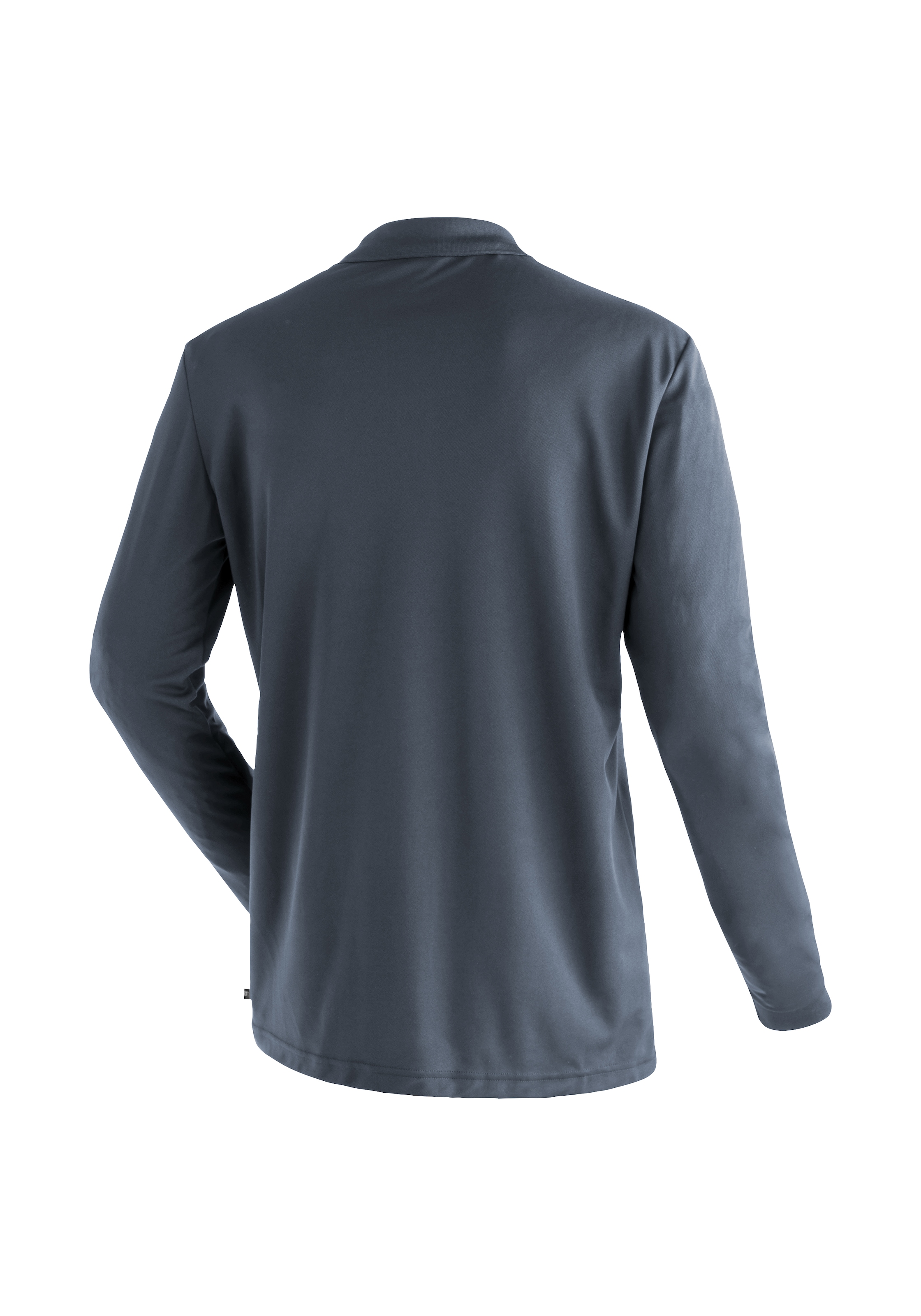 Maier Sports Poloshirt »Ulrich L/S«, Herren Funktionsshirt, langarm Freizeitshirt mit Hemdkragen, Reg. Fit