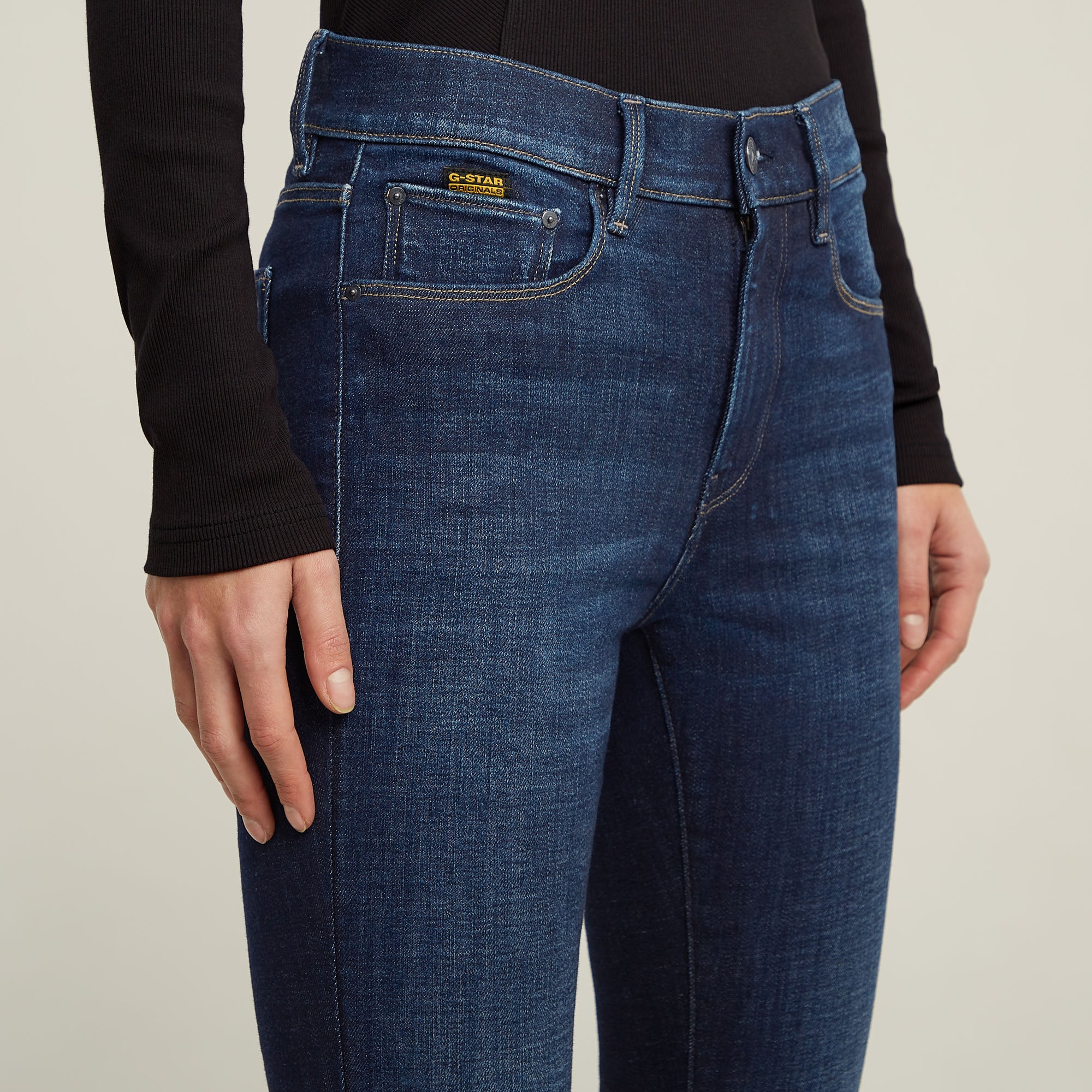 G-STAR Bootcut-Jeans »3301 Flare Wmn« aus Stretch-Denim