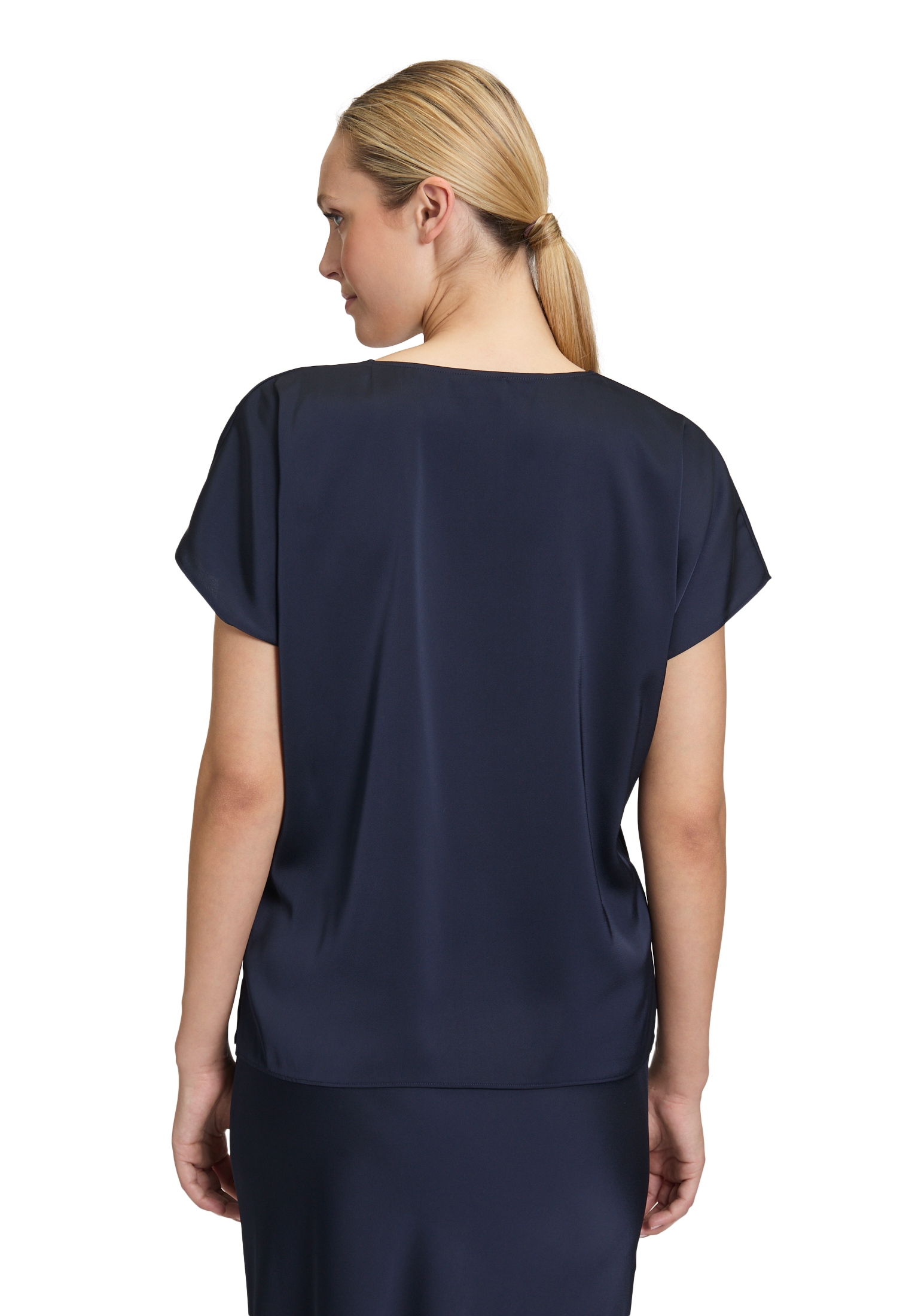 Vera Mont Satinbluse »Satin-Bluse mit V-Ausschnitt«