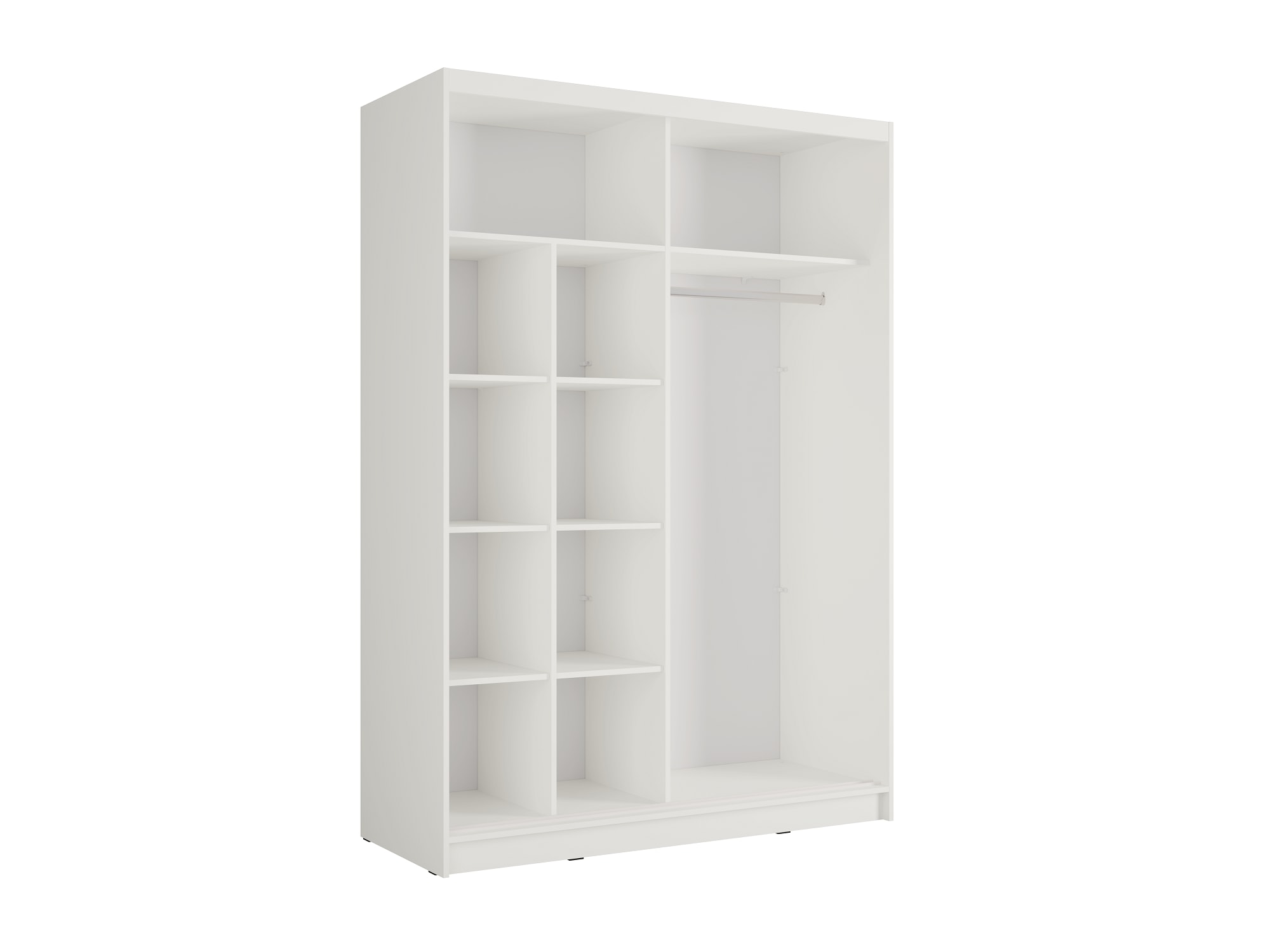 Home affaire »VILLEFRANCHE modern mit viel Stauraum, Fächer & Kleiderstange, Spiegel« Garderobe in 3 Breiten (155, 205, 248 cm), erhältlich in 3 Farben