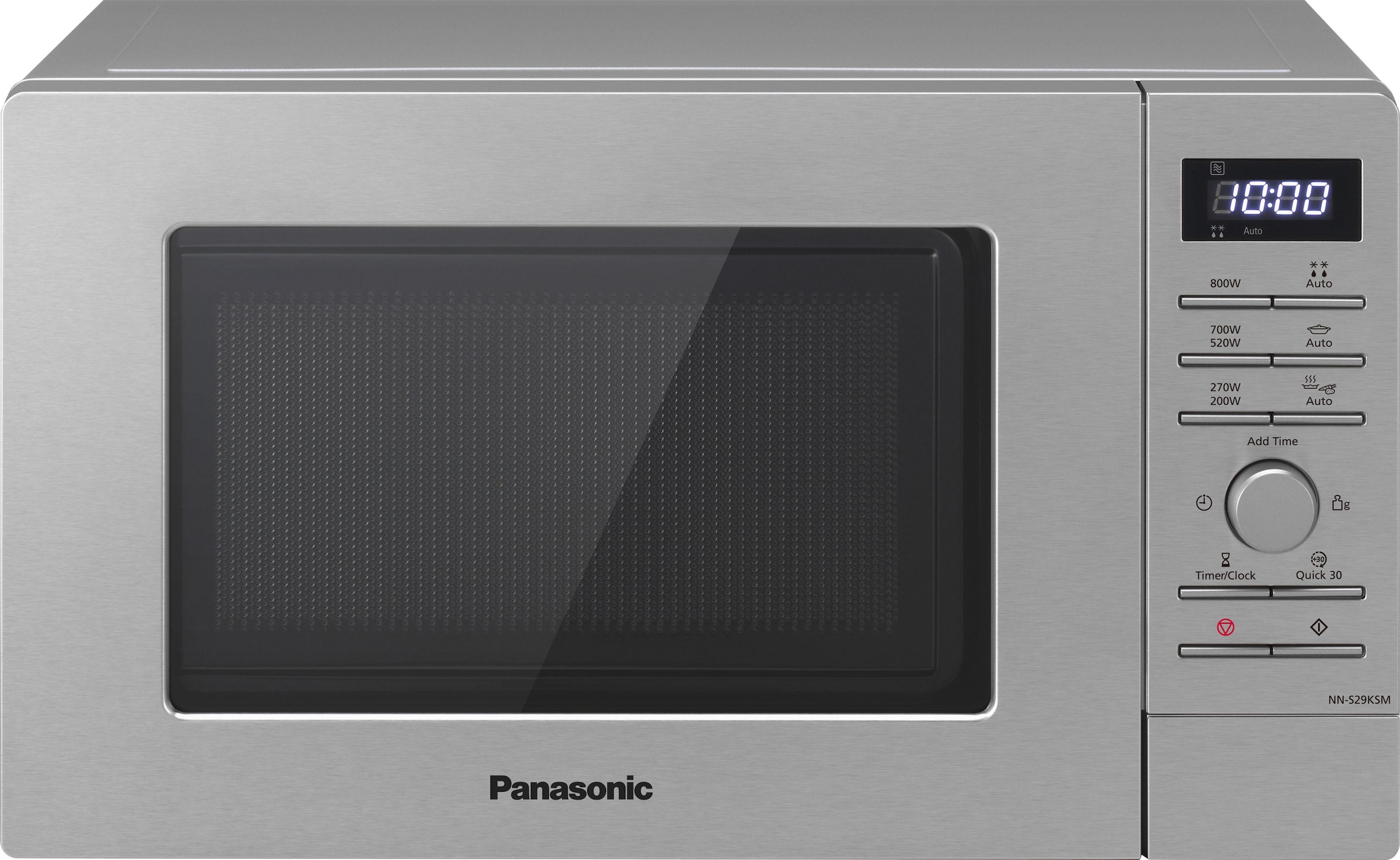 Panasonic Mikrowelle »NN-S29KSMEPG«, Mikrowelle, 800 W