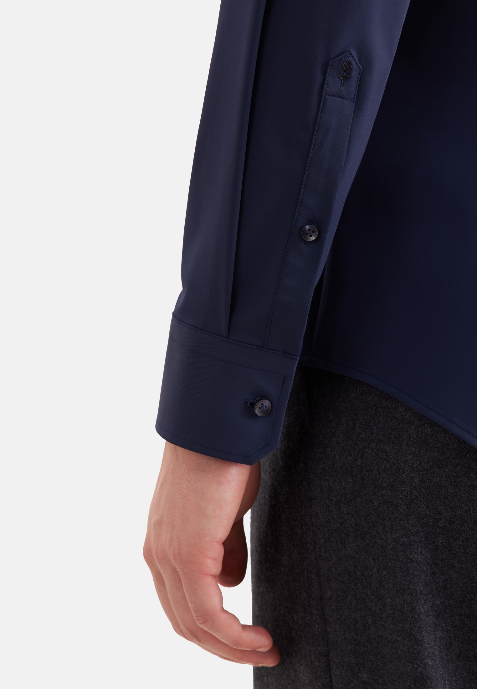 seidensticker Businesshemd »Schwarze Rose« X-Slim 1/1 Kentkragen Uni