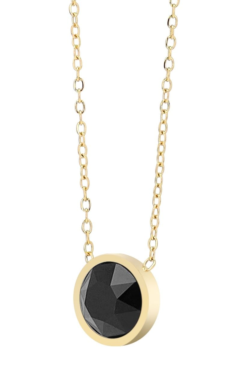 Adelia´s Gliederkette »Damen Halskette aus Edelstahl mit Kristall 43+5«