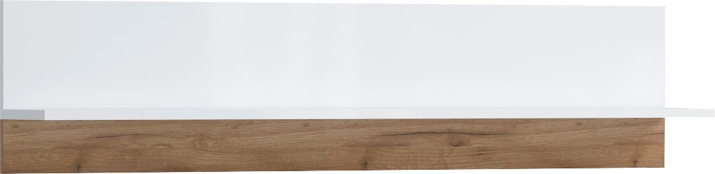 Places of Style Wandregal »Stela«, weiss UV-lackierte Front, Breite: 139 cm