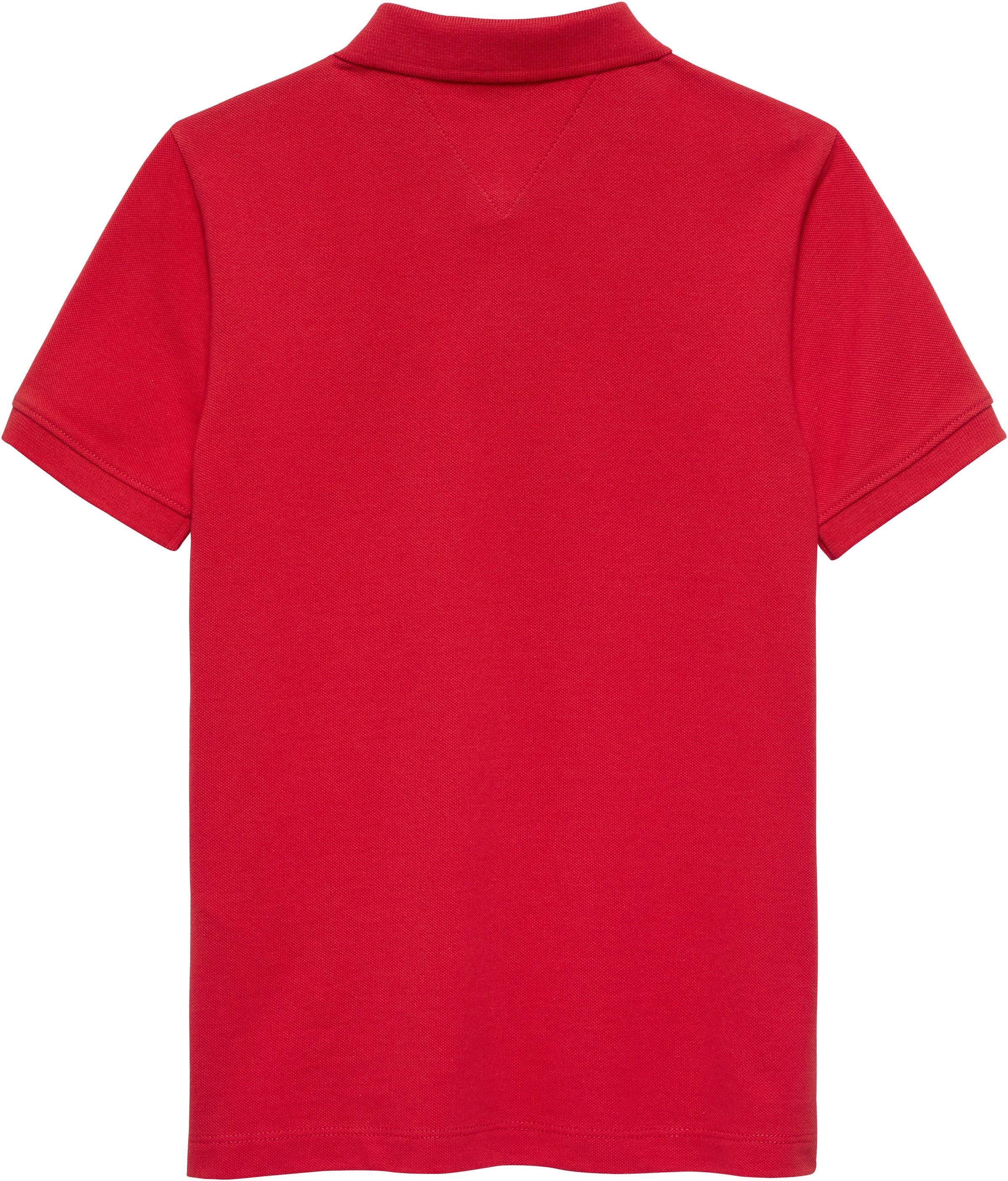 Tommy Hilfiger Poloshirt »WAVY FLAG POLO ITHICA PLACKET SHORT SLEEVE« Kinder bis 16 Jahre, Baumwoll-Piqué, regular fit