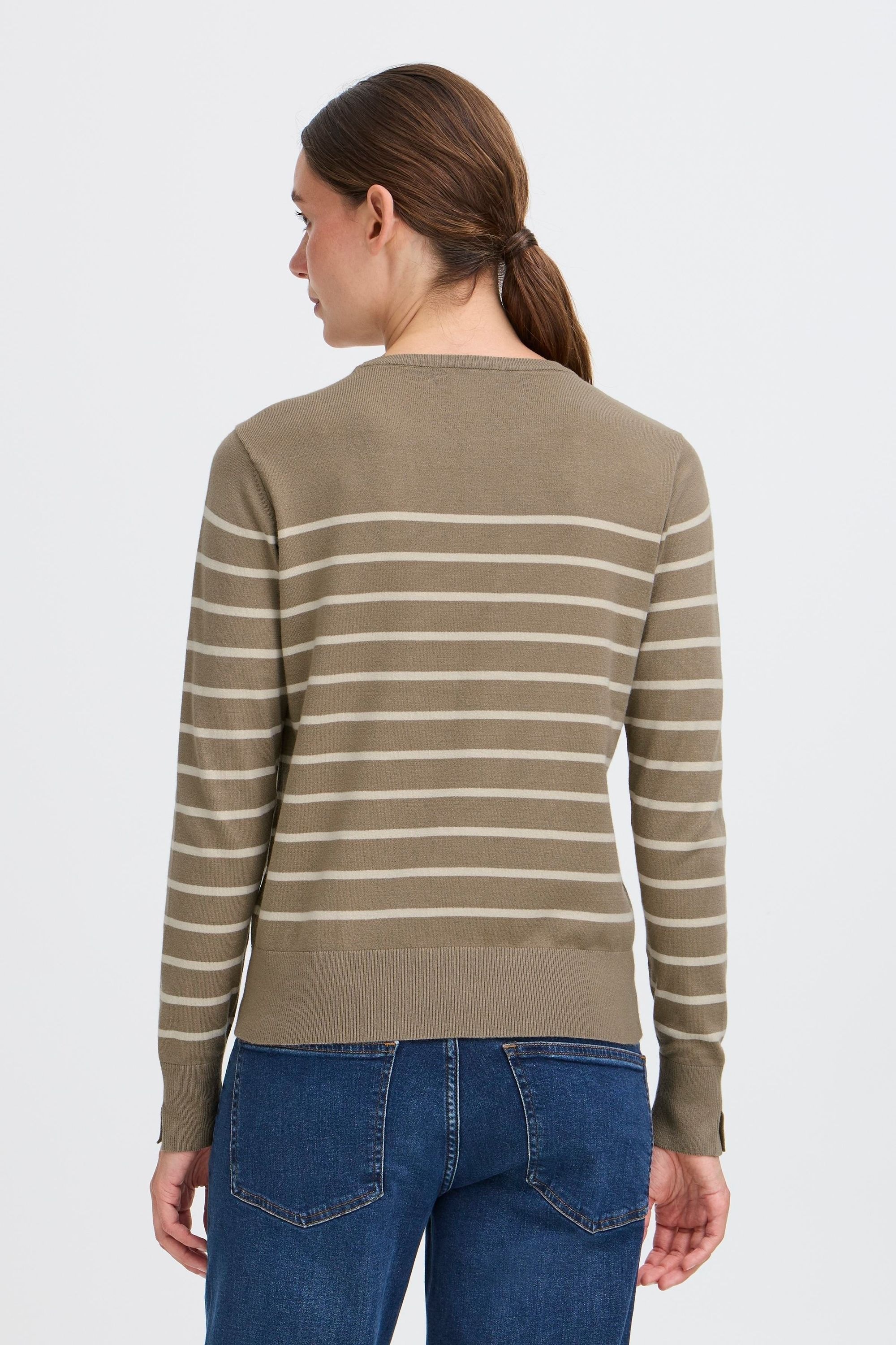 OXMO Strickfleece-Pullover »Strickpullover OXFKEANA«