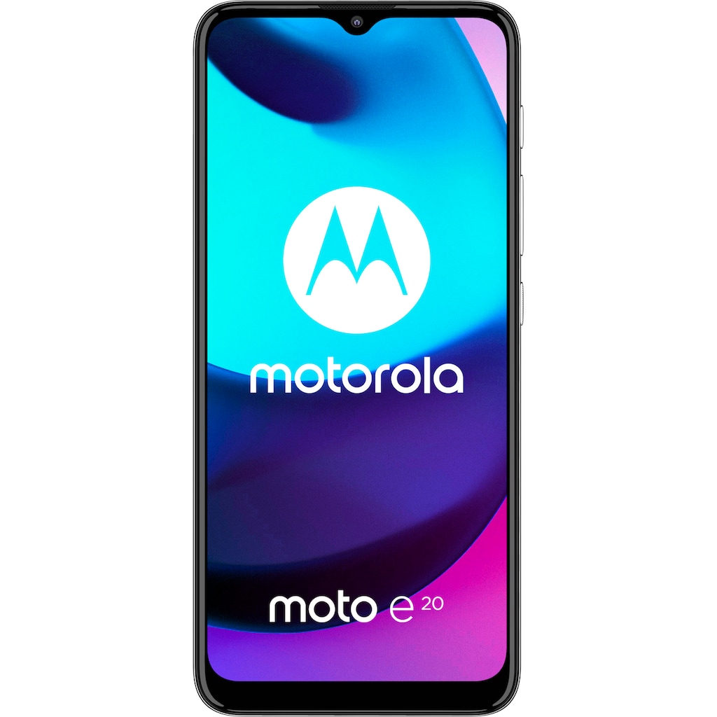 Motorola Smartphone »E20«, graphit, 16,56 cm/6,52 Zoll, 32 GB Speicherplatz, 13 MP Kamera