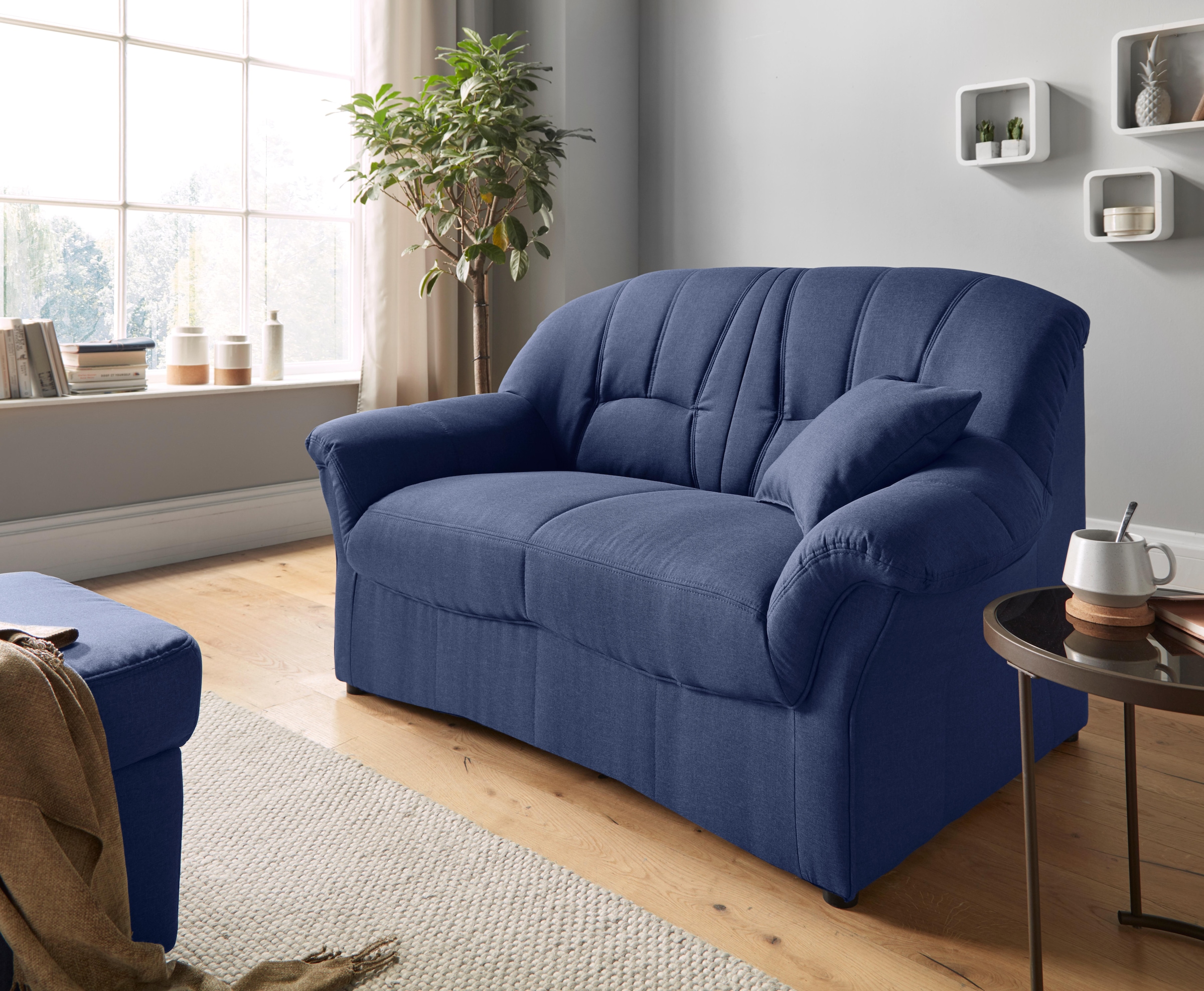 DOMO collection 2-Sitzer »Bahia zeitlos & elegantes Sofa, bequem« inklusive Federkern