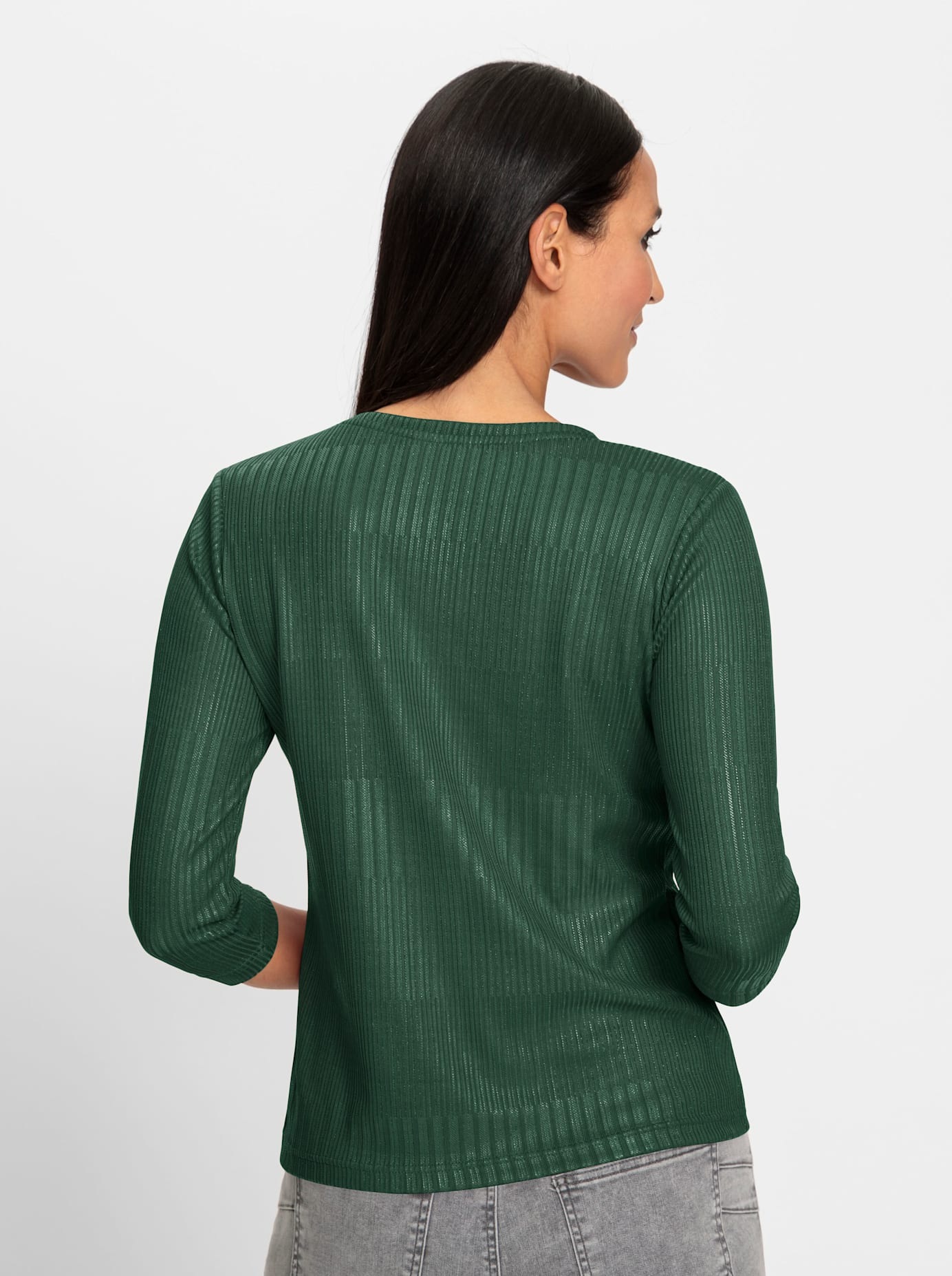 heine Rundhalsshirt »Shirt«, (1 tlg.)