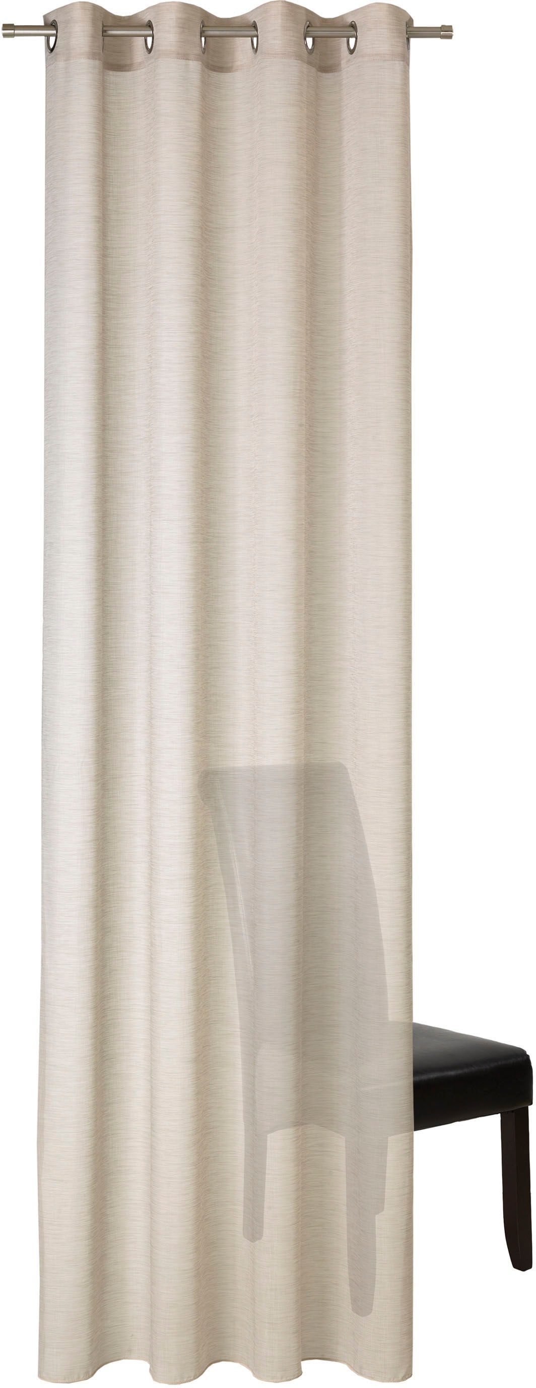 Neutex for you! Vorhang »Allure«, (1 St.), Ösenschal mit Metallösen, Breite  140 cm, nach Maß bestellen bei OTTO