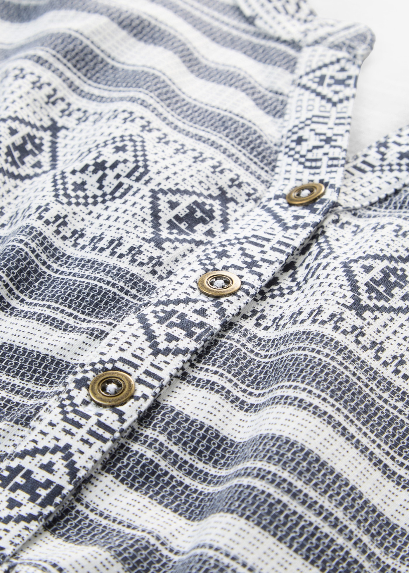 bonprix Shirtkleid mit All-Over Print, aus Viskosemischung, lässig geschnitten