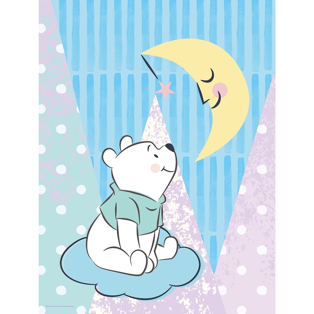 Komar Poster »Winnie Pooh Moon«, Disney, (1 St.)