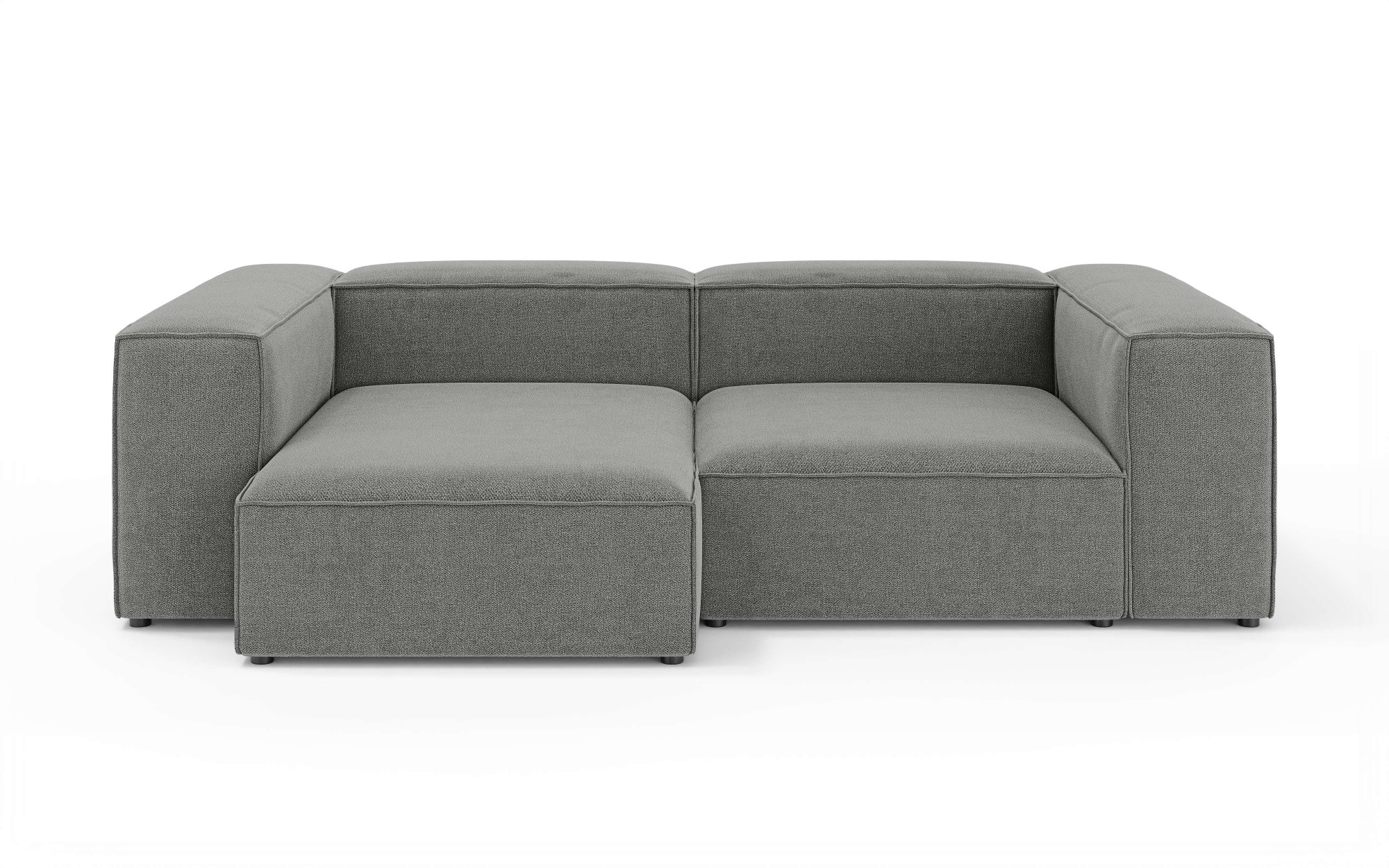 INOSIGN Ecksofa »XL HAILY L-Form, Modularsofa extra tief, Maße B/T/H: 260/160/72 cm«, als Modul oder separat verwendbar, für individuelle Zusammenstellung